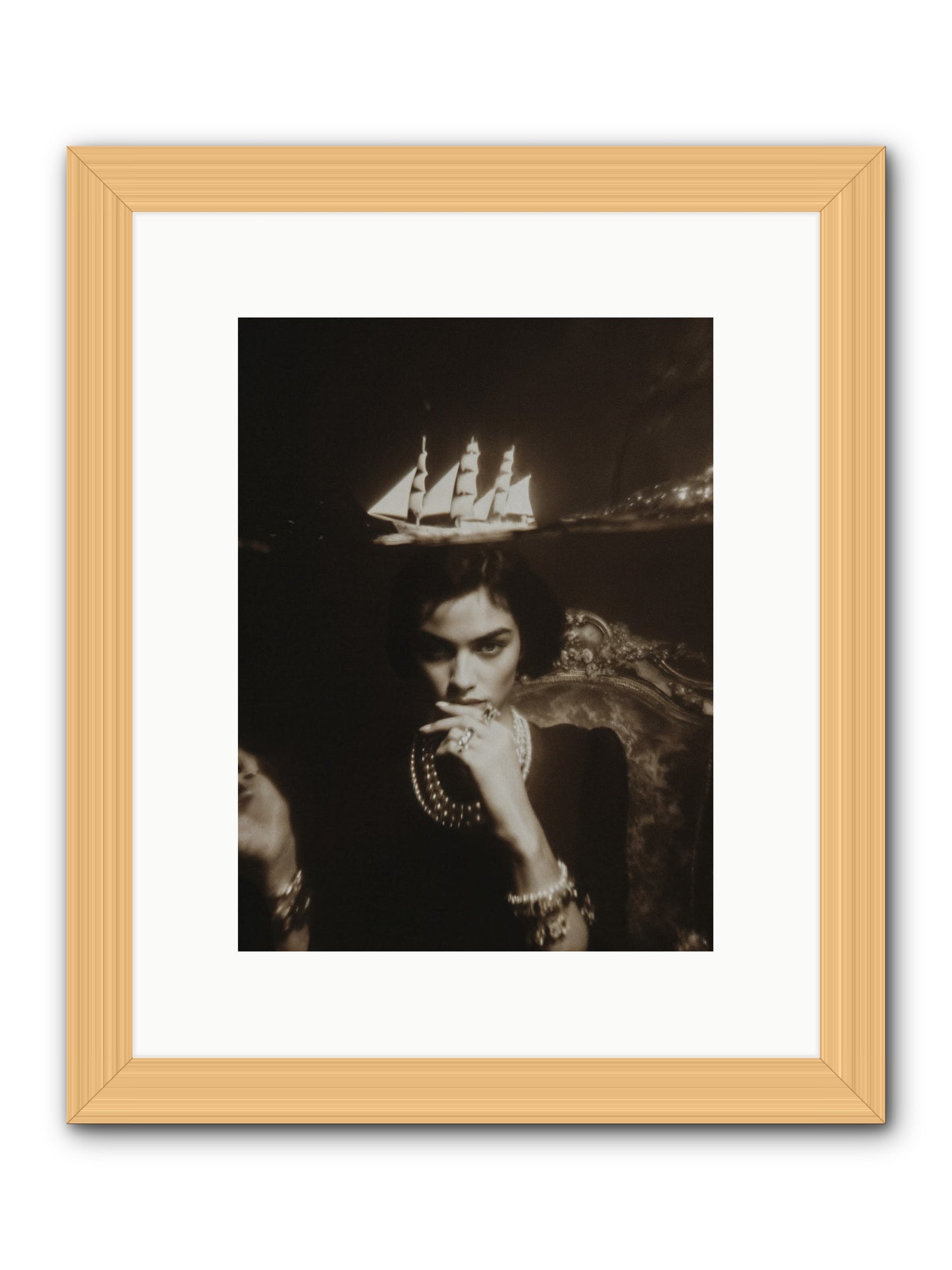 Season of Yes -- Framed Print - Natural 9x12
