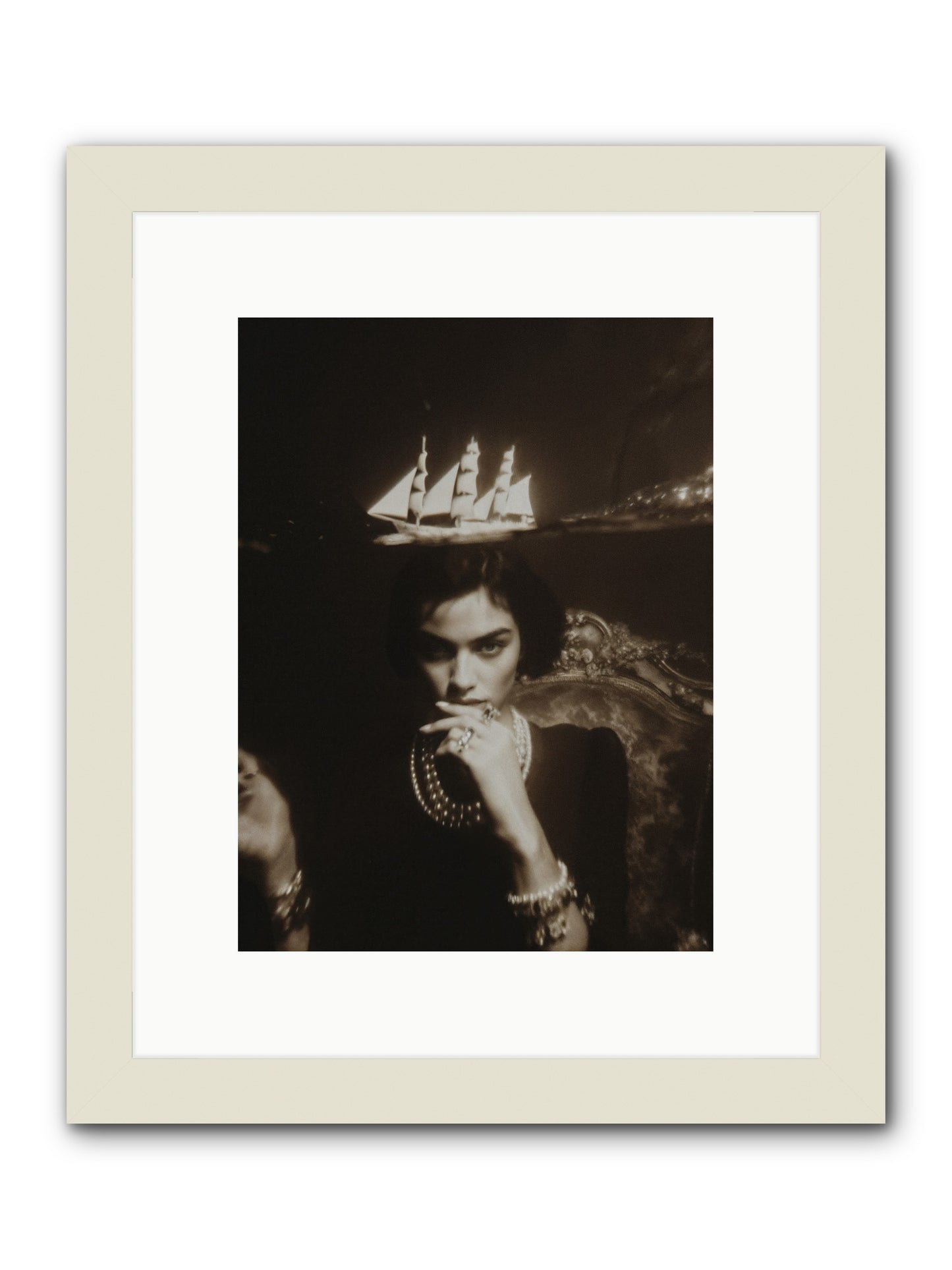 Season of Yes -- Framed Print - White 9x12