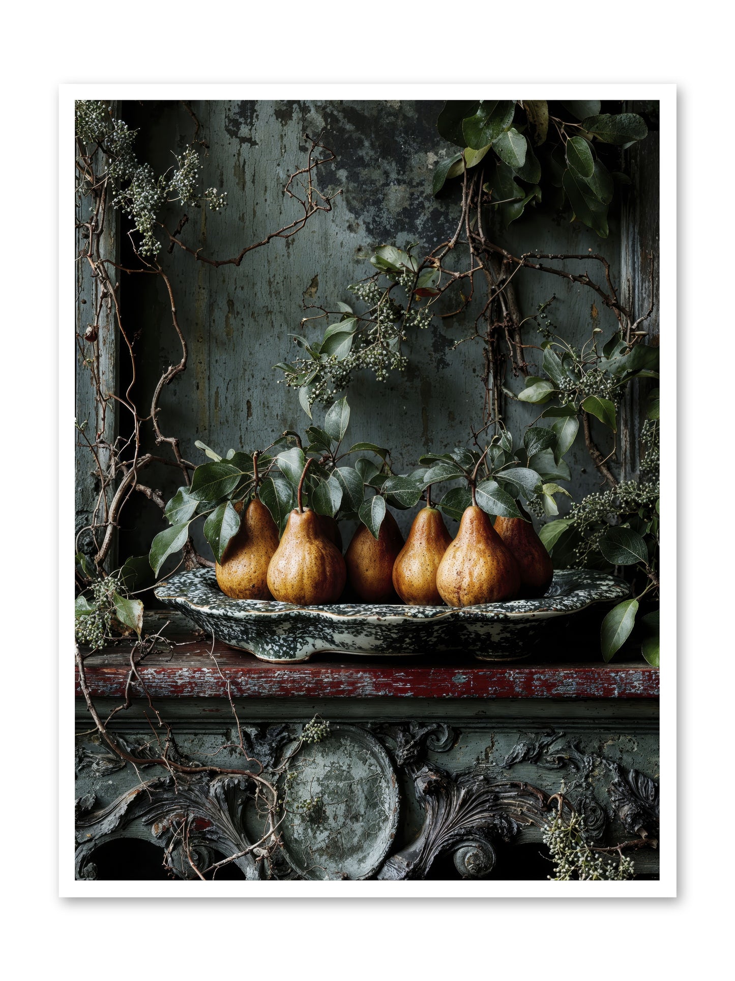 Seasons Write Poetry-REZ -- Paper Print 36x48