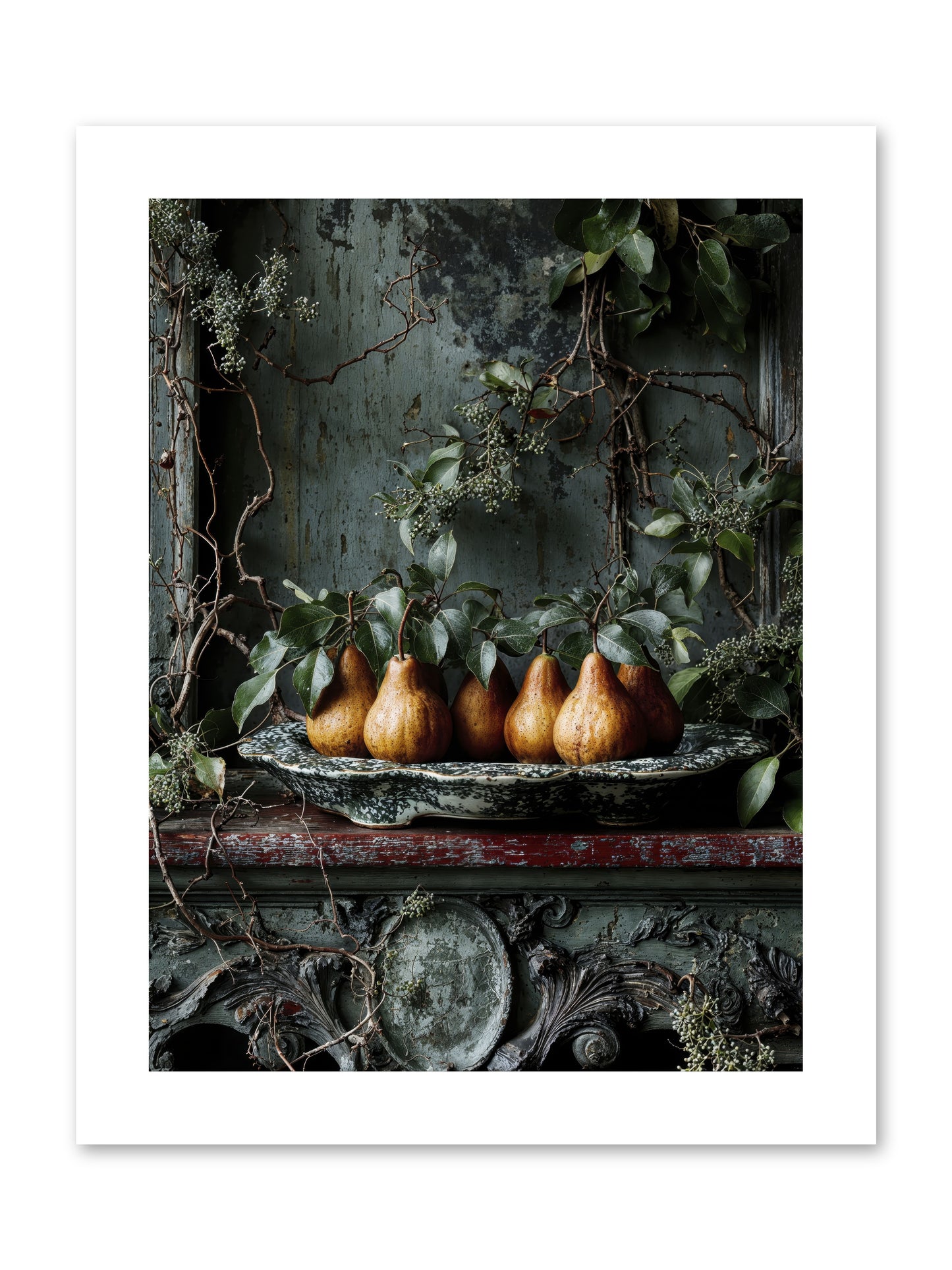 Seasons Write Poetry-REZ -- Paper Print 9x12