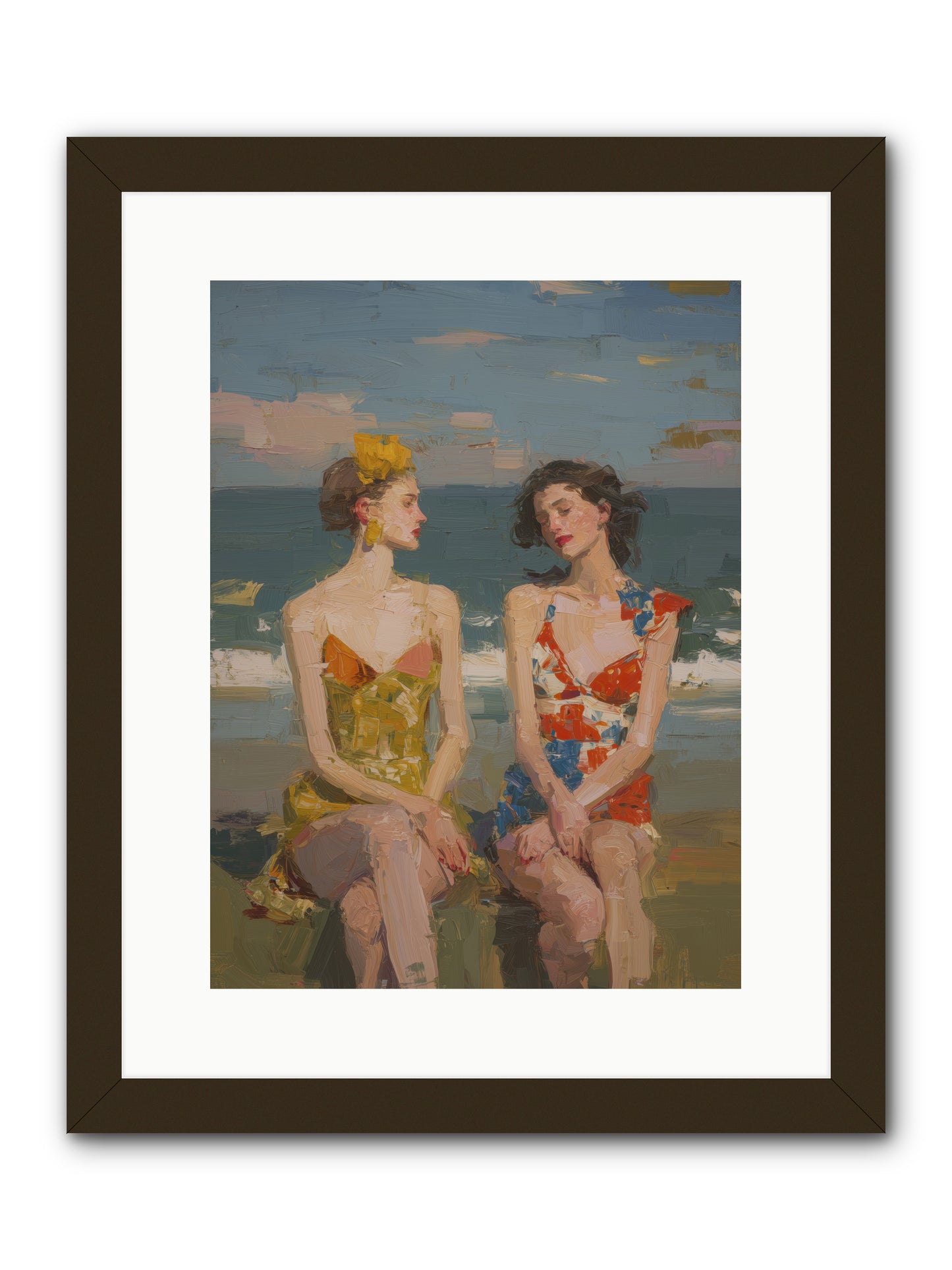 Seasons of Gold -- Framed Print - Black 12x16