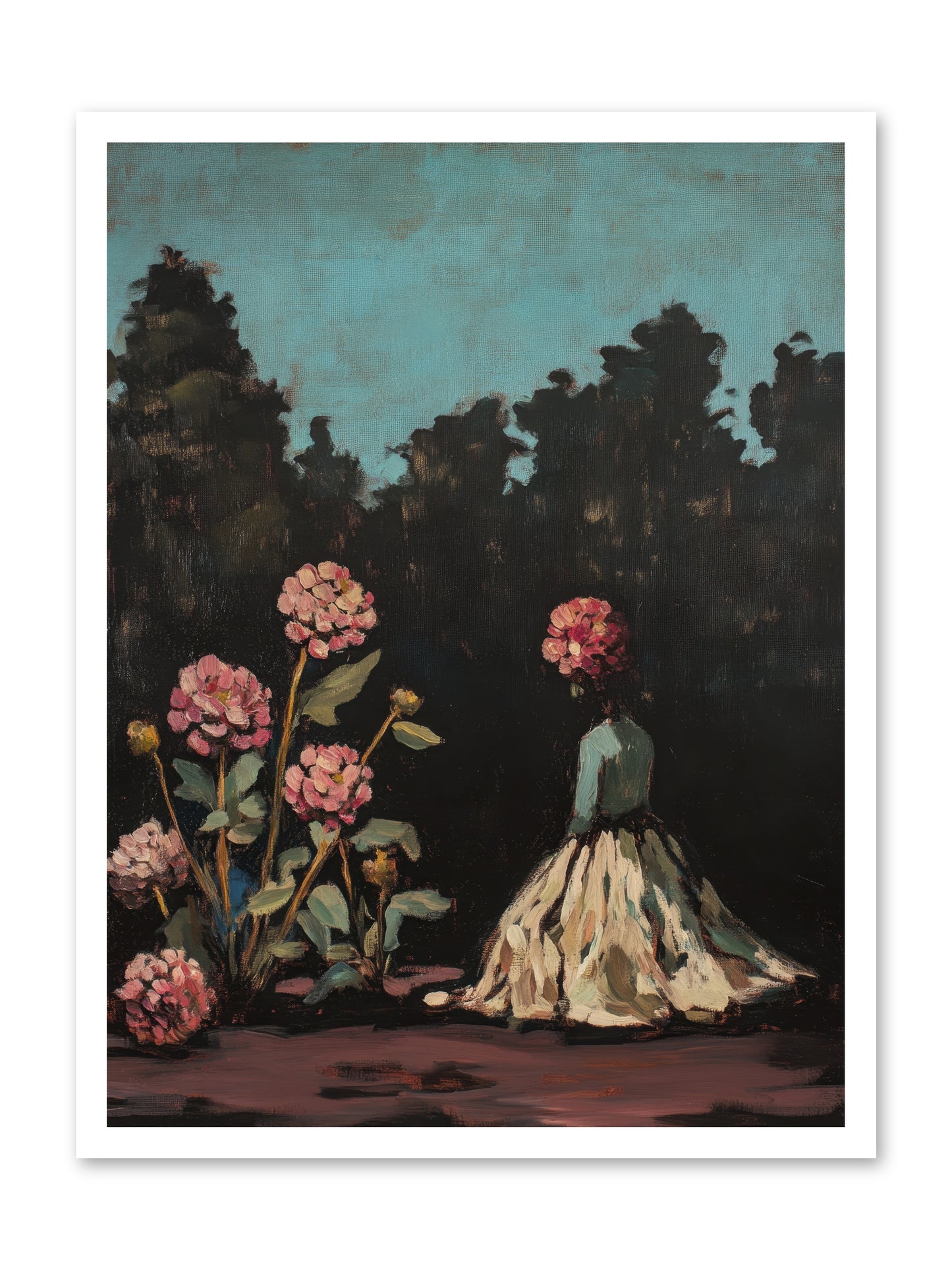 Secret Bloomer -- Paper Print 24x32