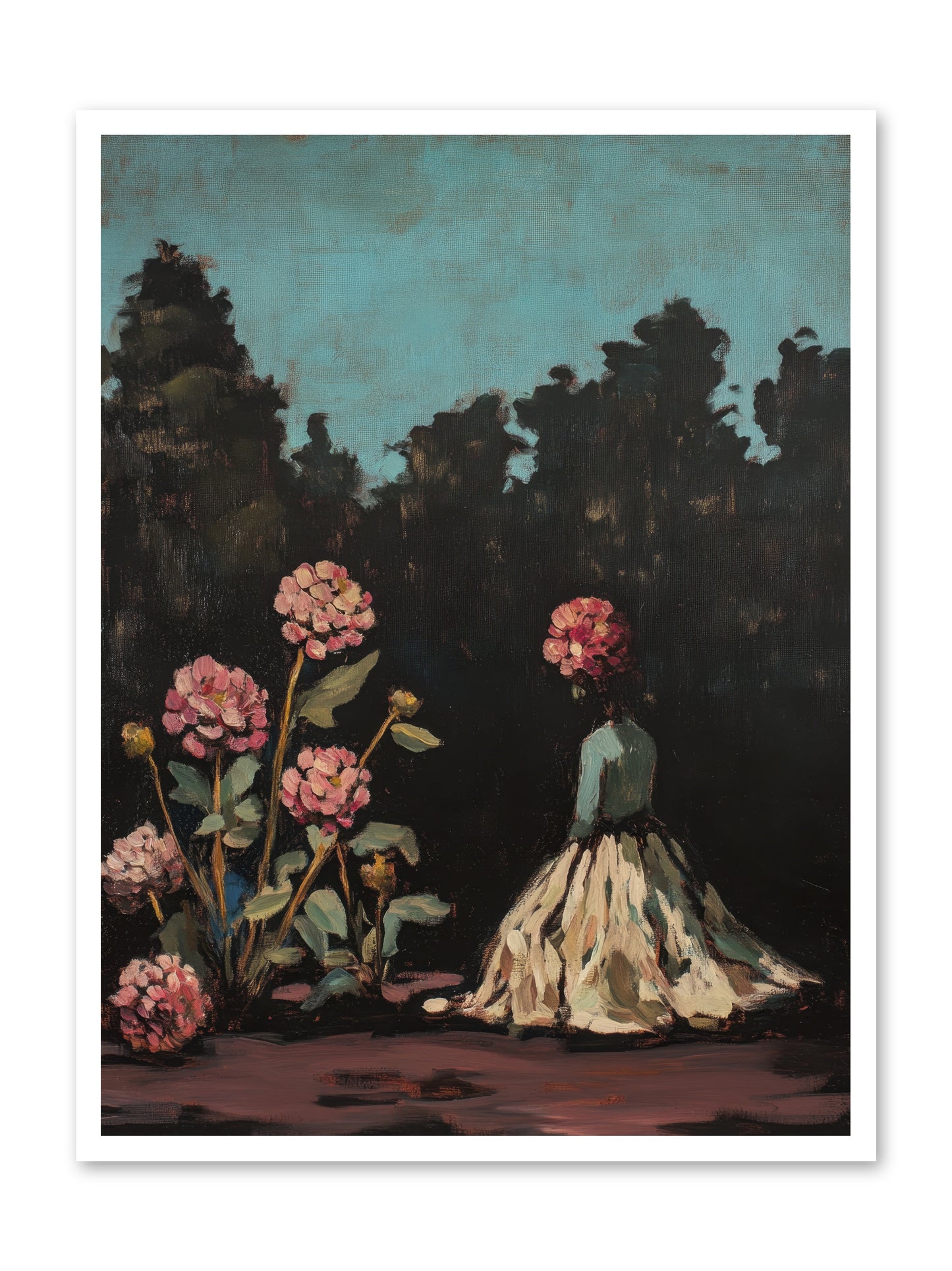 Secret Bloomer -- Paper Print 30x40