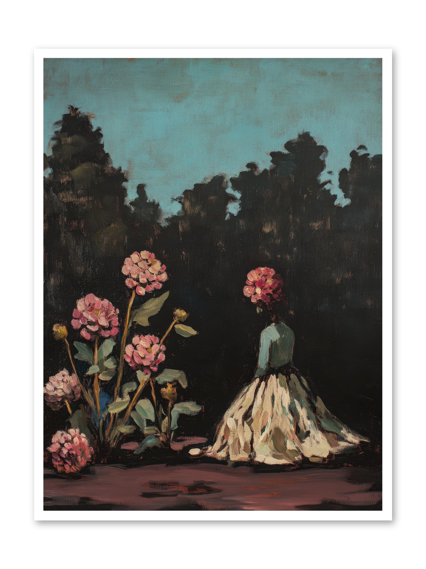 Secret Bloomer -- Paper Print 36x48