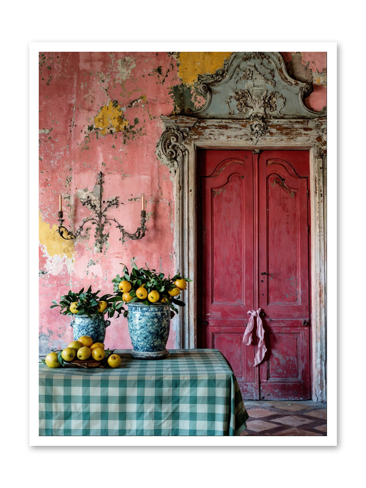Secret Court Of Dreams -- Loose Canvas Print 30x40