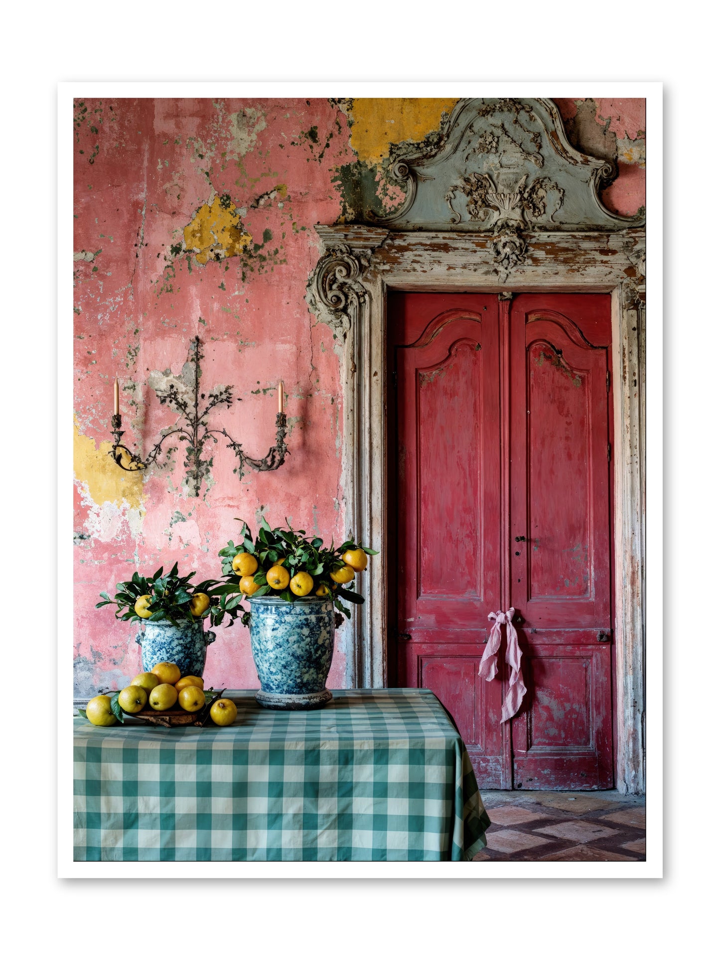 Secret Court Of Dreams -- Loose Canvas Print 36x48