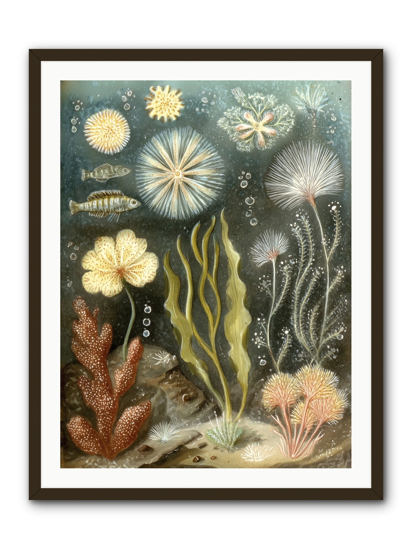 Secret Garden -- Framed Print - Black 30x40