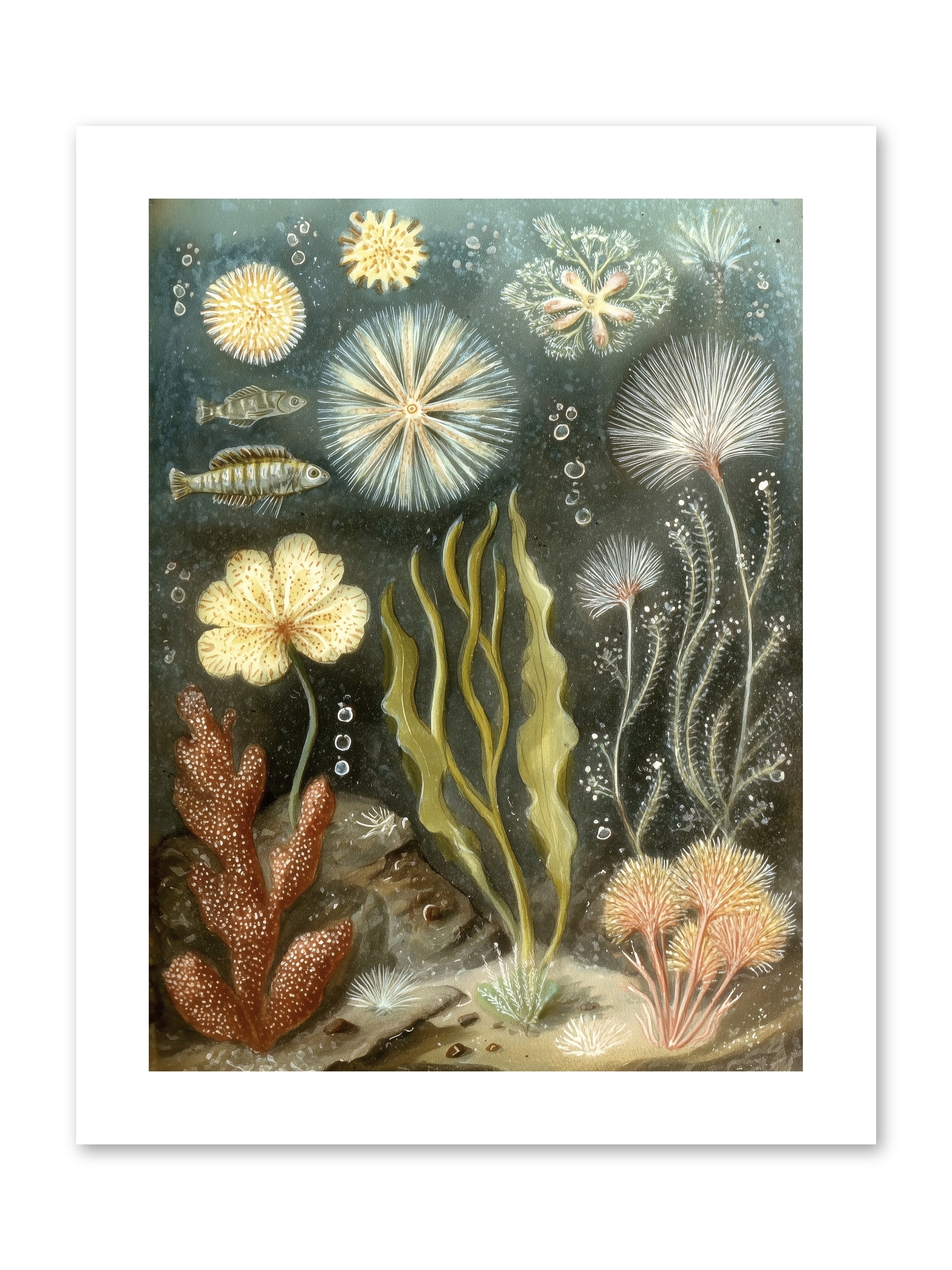 Secret Garden -- Paper Print 9x12