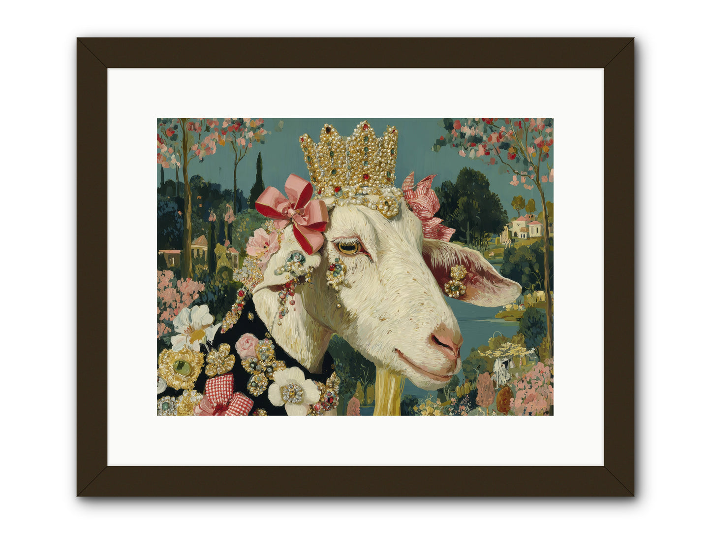 Secret Notes -- Framed Print - Black 16x12
