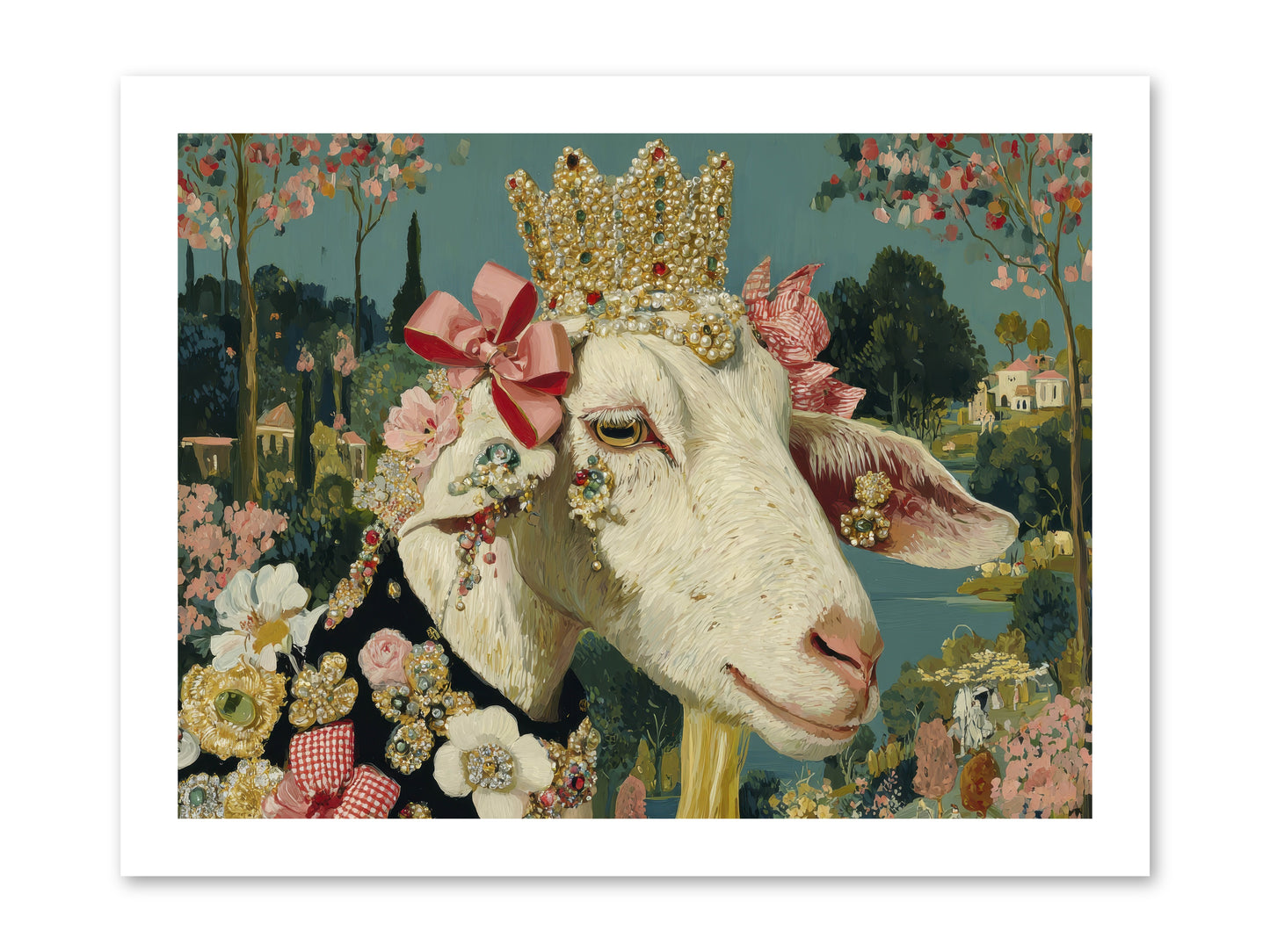 Secret Notes -- Loose Canvas Print 16x12