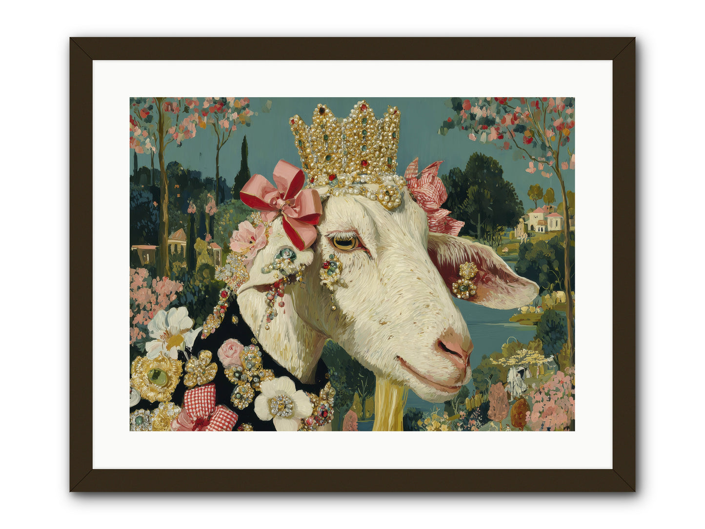 Secret Notes -- Framed Print - Black 24x18