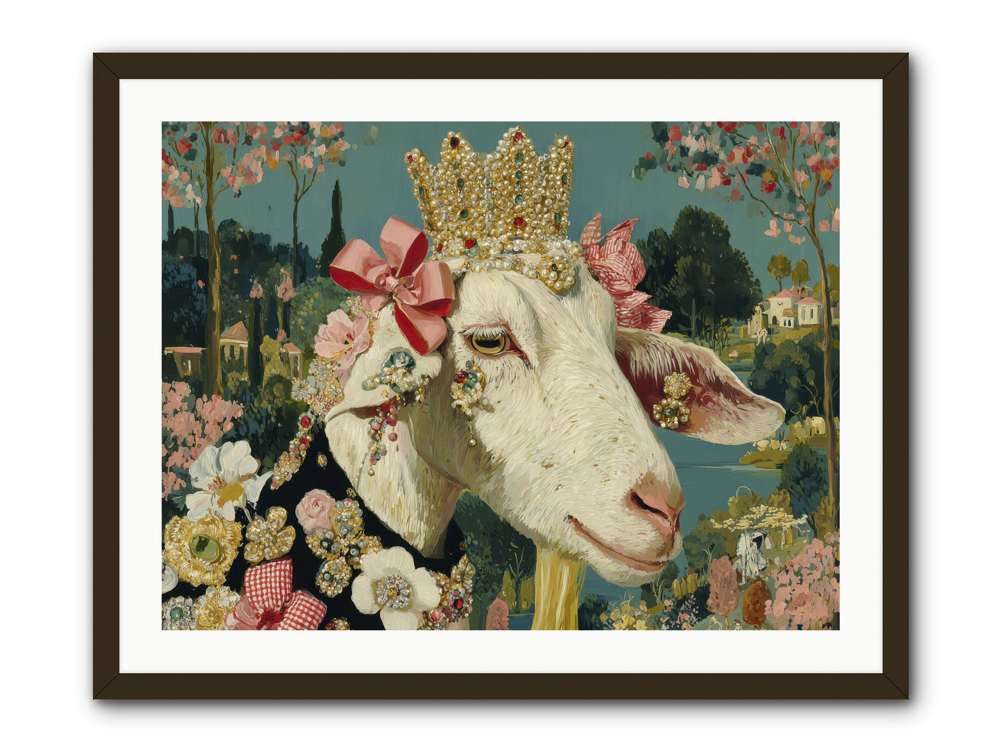 Secret Notes -- Framed Print - Black 32x24