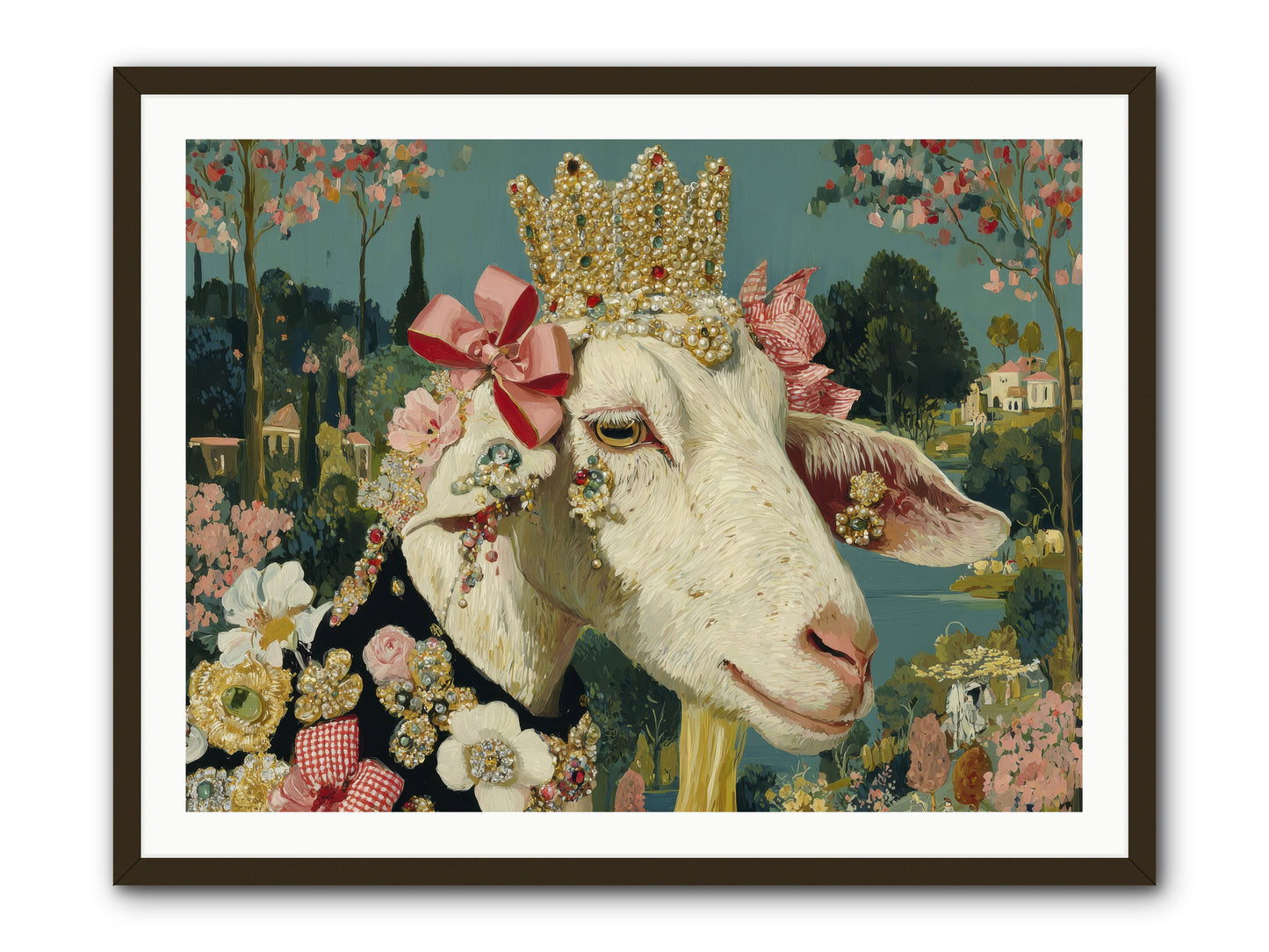 Secret Notes -- Framed Print - Black 40x30