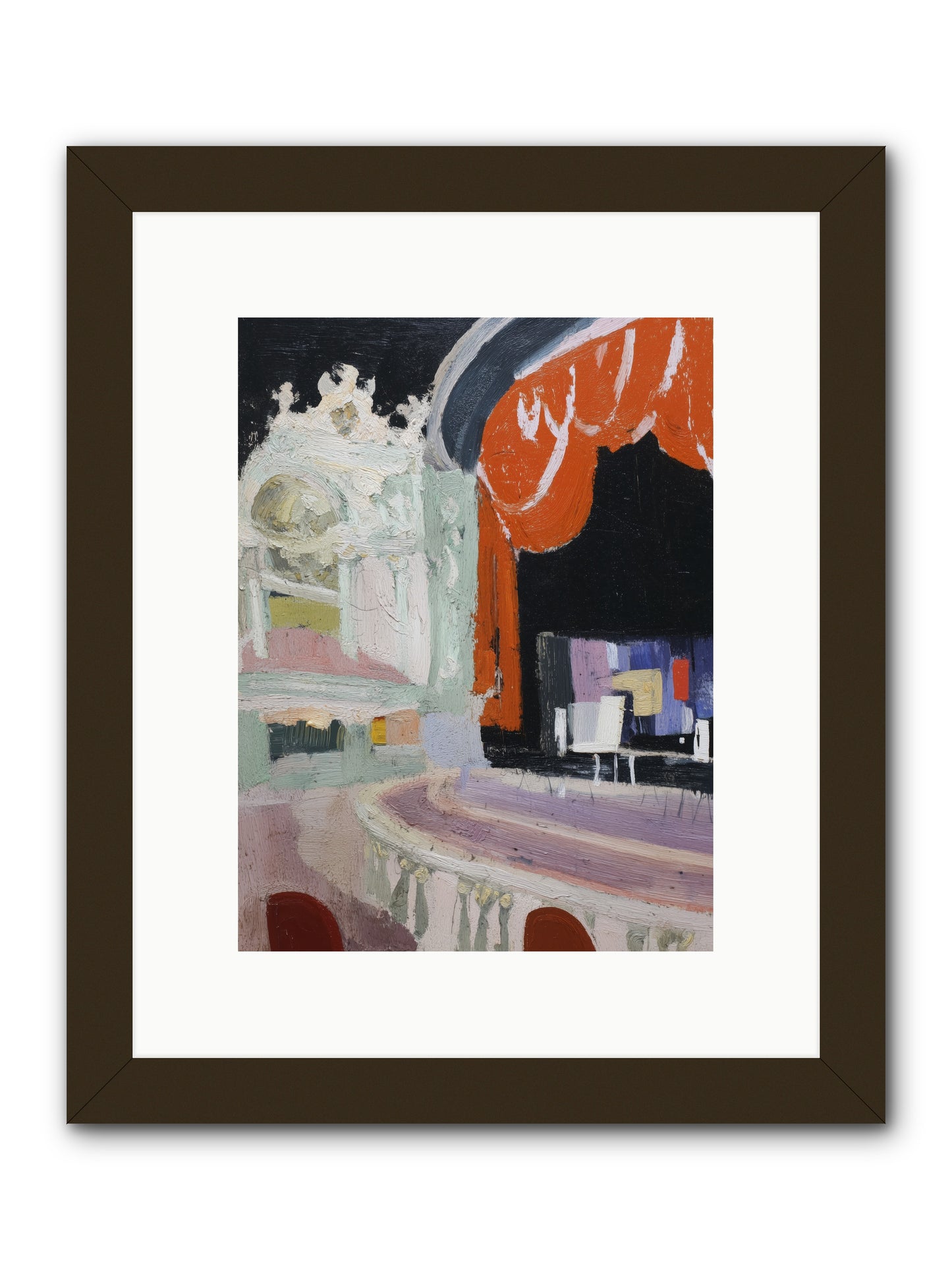 Secret Passage -- Framed Print - Black 9x12
