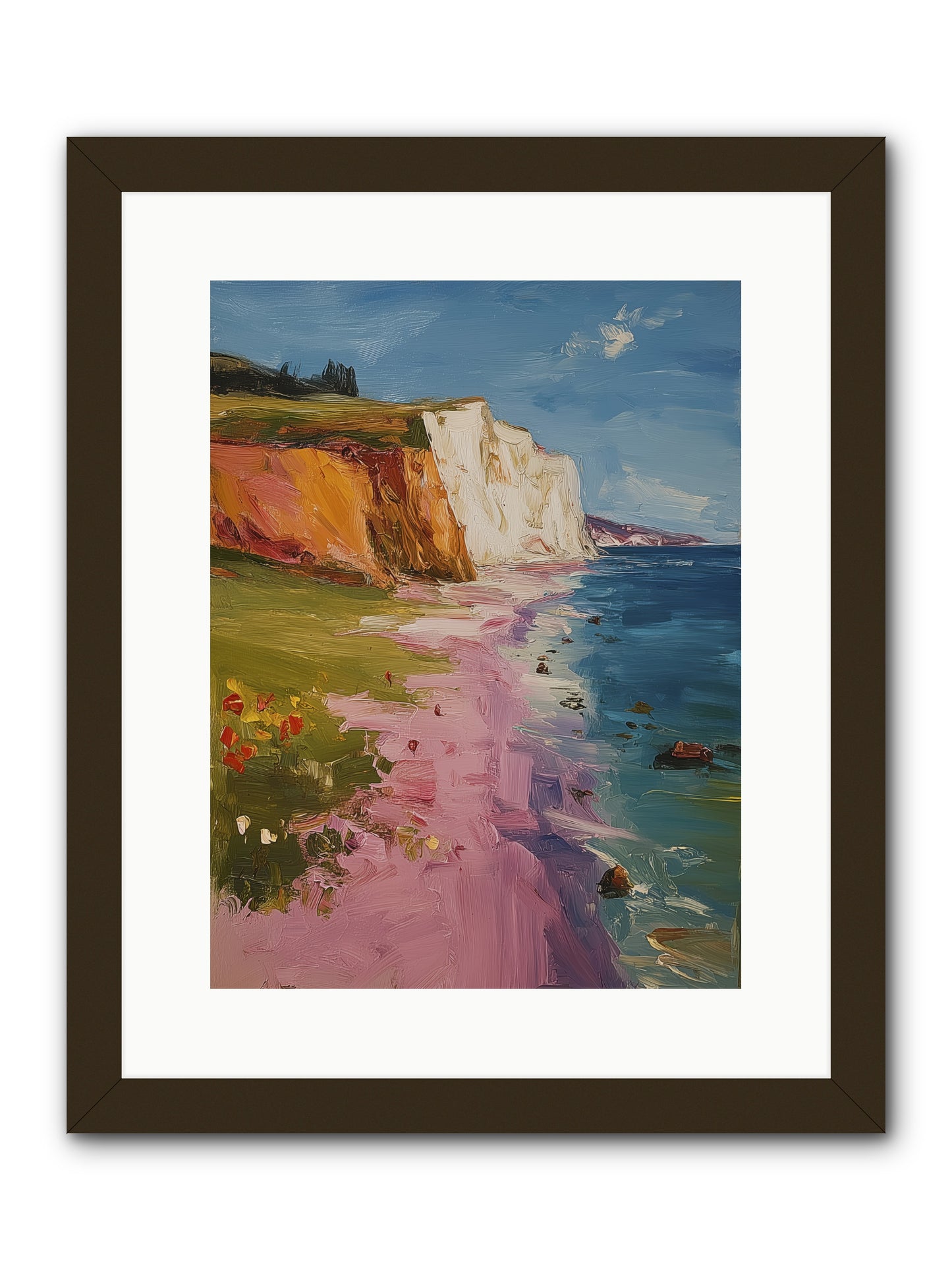 Secret Sanctuary -- Framed Print - Black 12x16