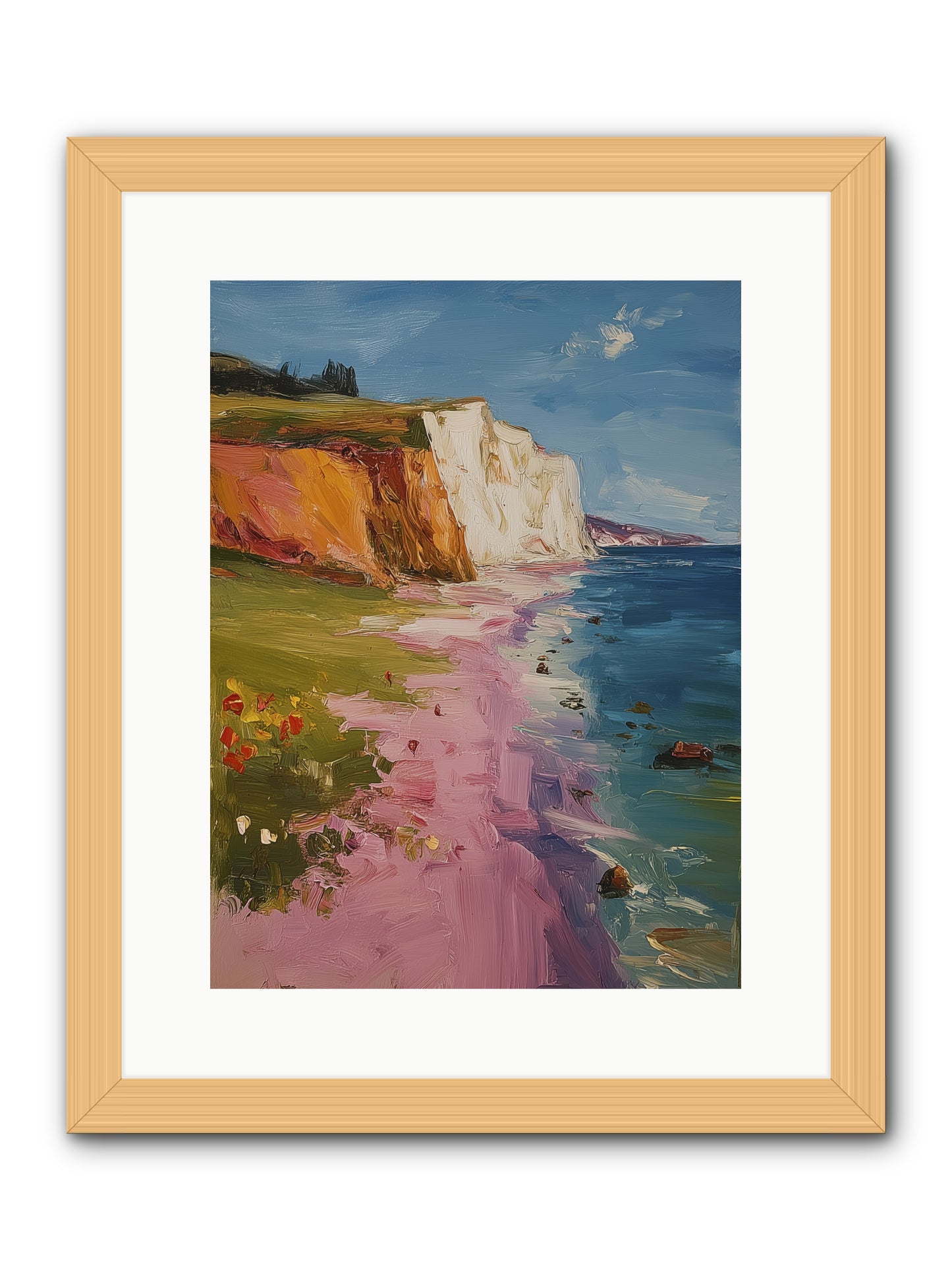 Secret Sanctuary -- Framed Print - Natural 12x16