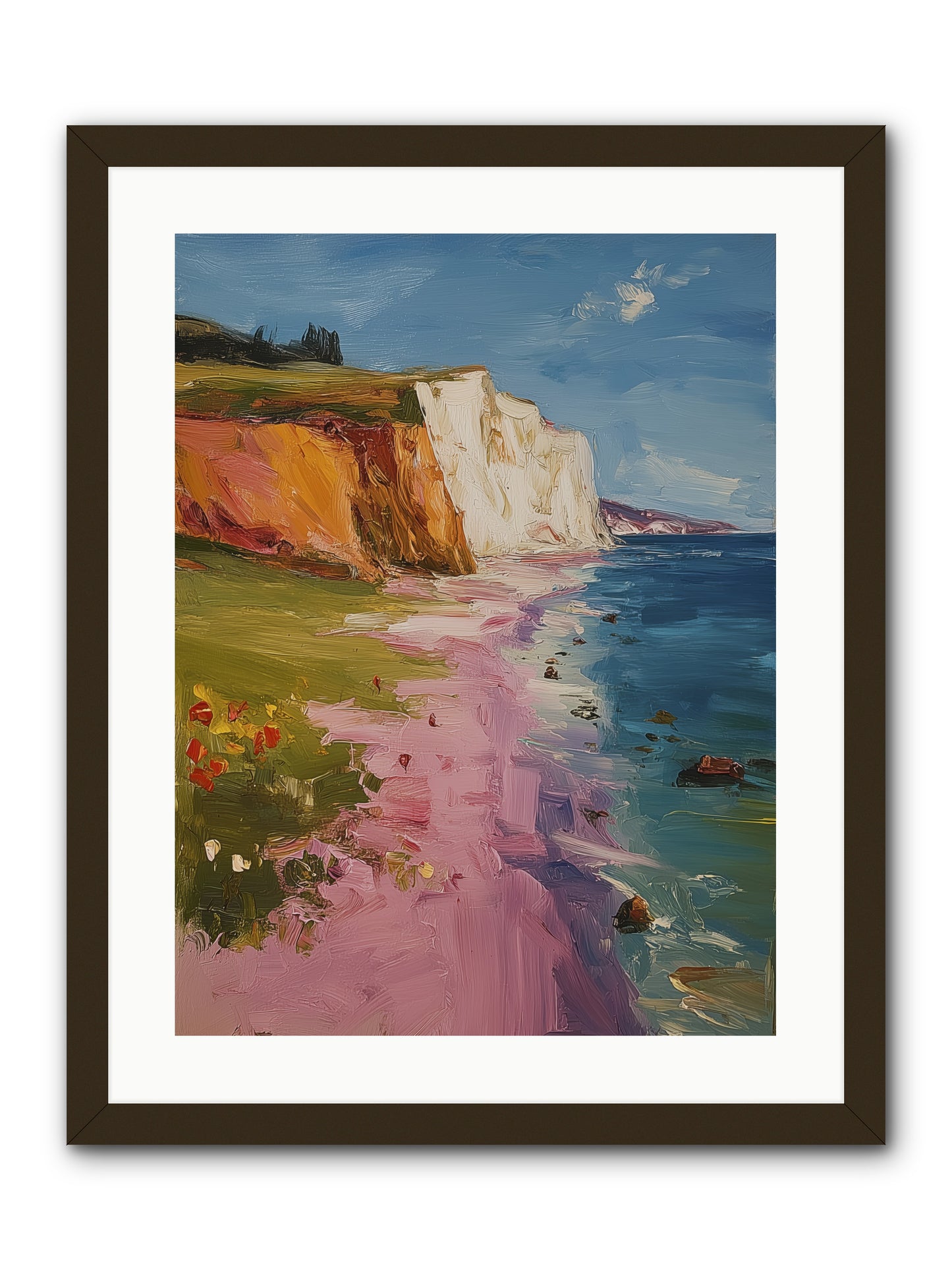 Secret Sanctuary -- Framed Print - Black 18x24
