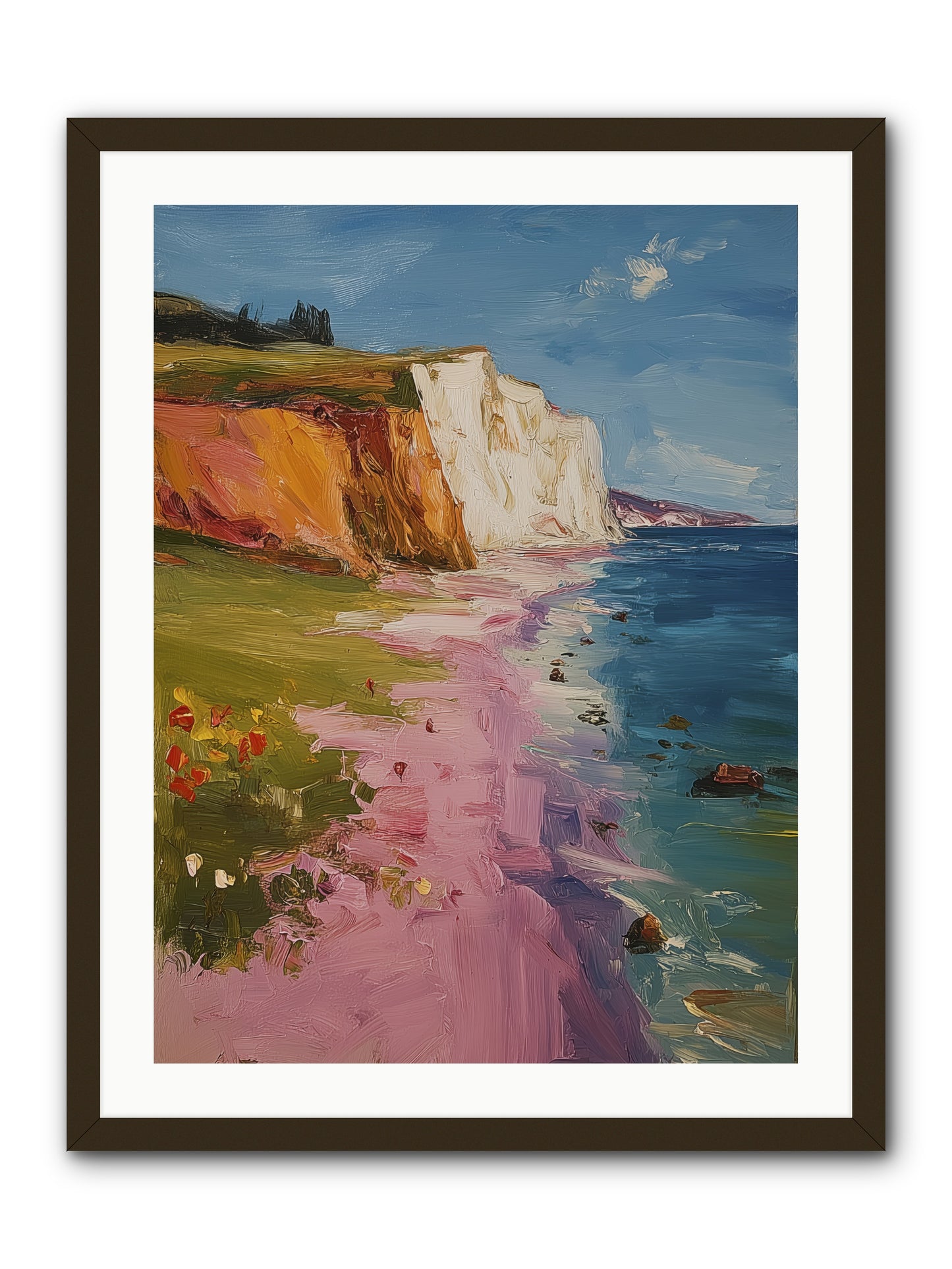 Secret Sanctuary -- Framed Print - Black 24x32