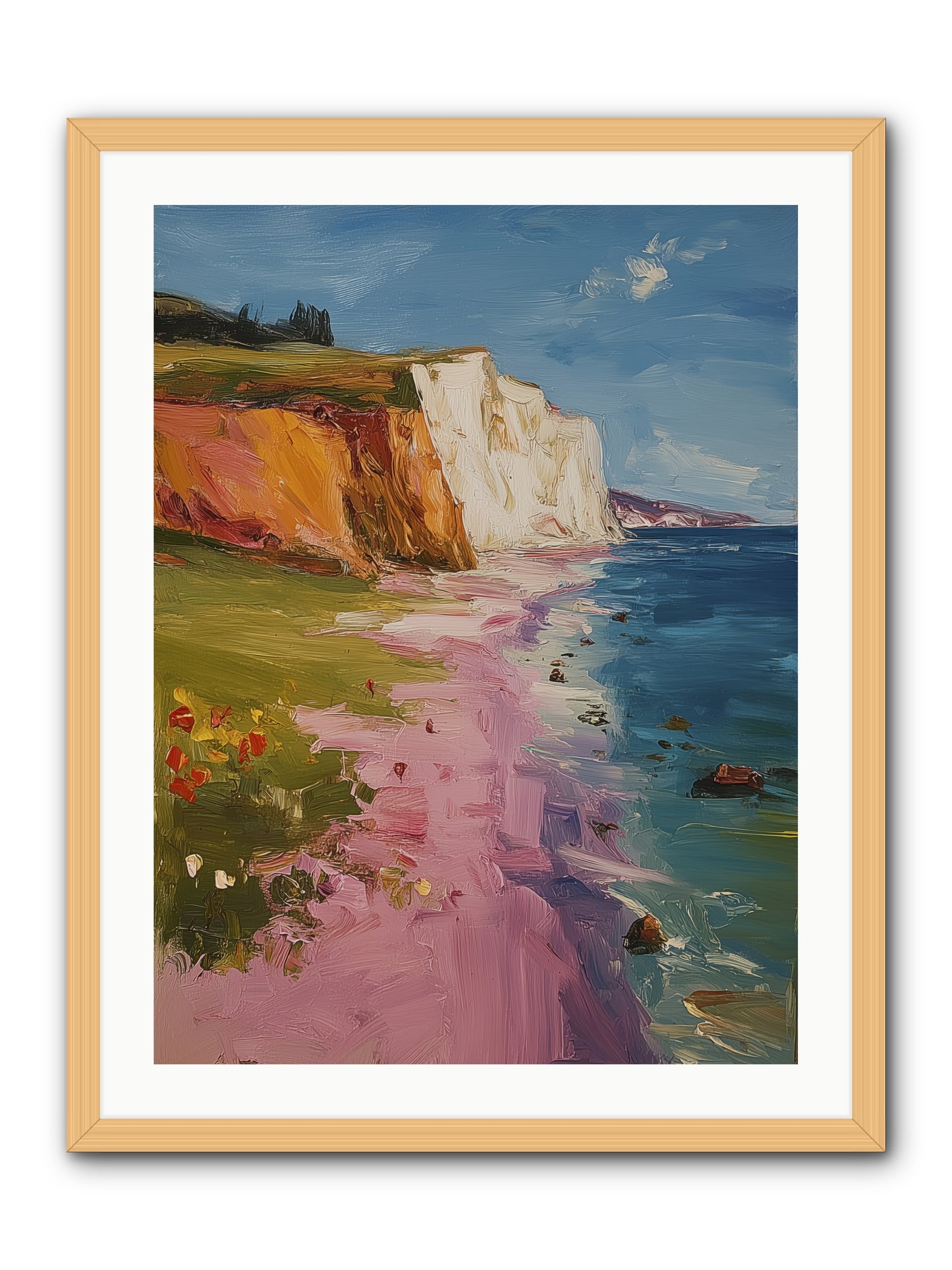 Secret Sanctuary -- Framed Print - Natural 24x32