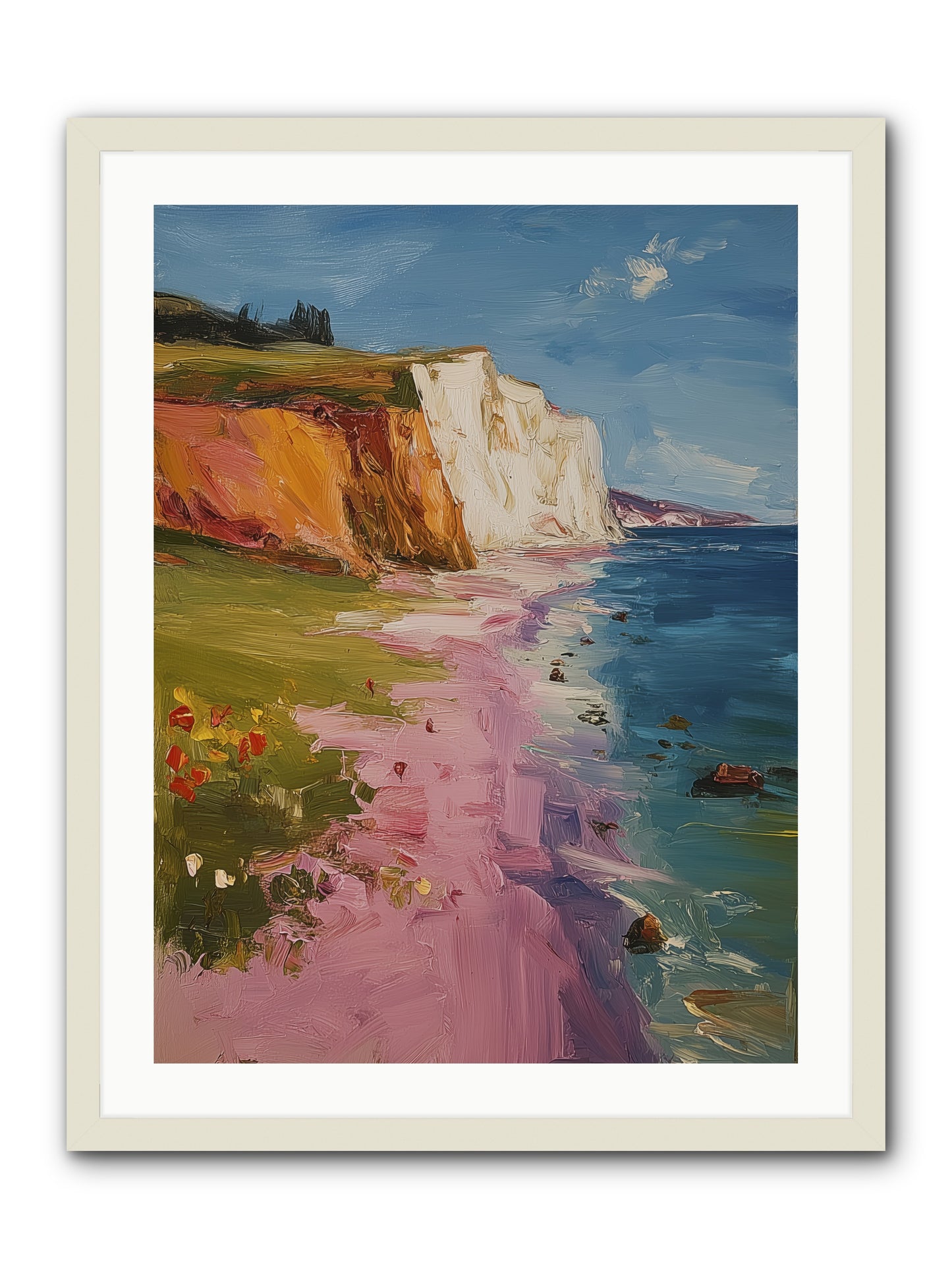 Secret Sanctuary -- Framed Print - White 24x32
