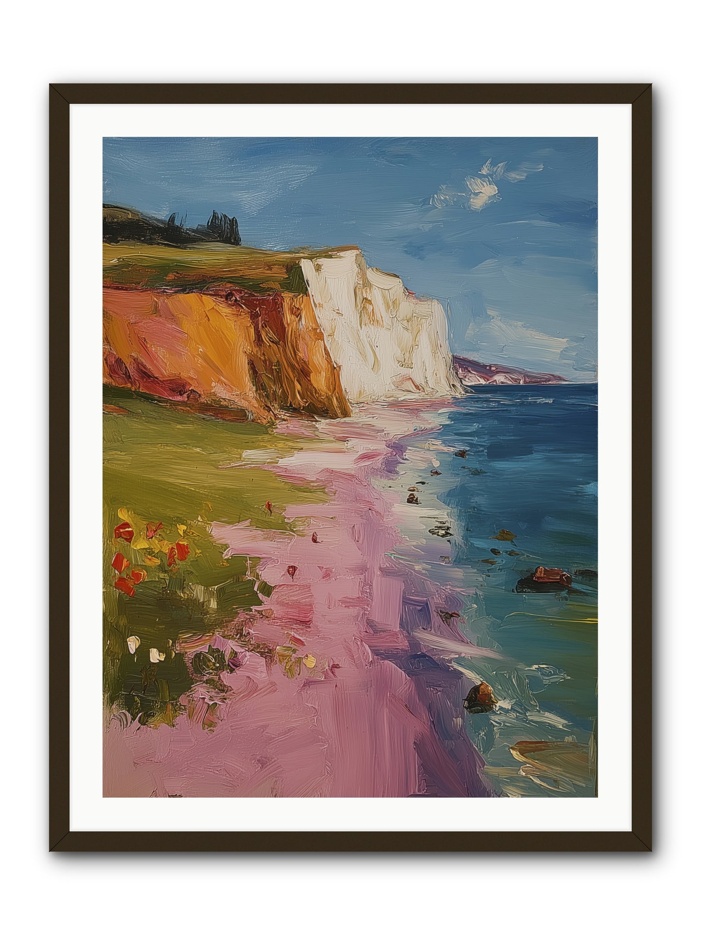 Secret Sanctuary -- Framed Print - Black 30x40