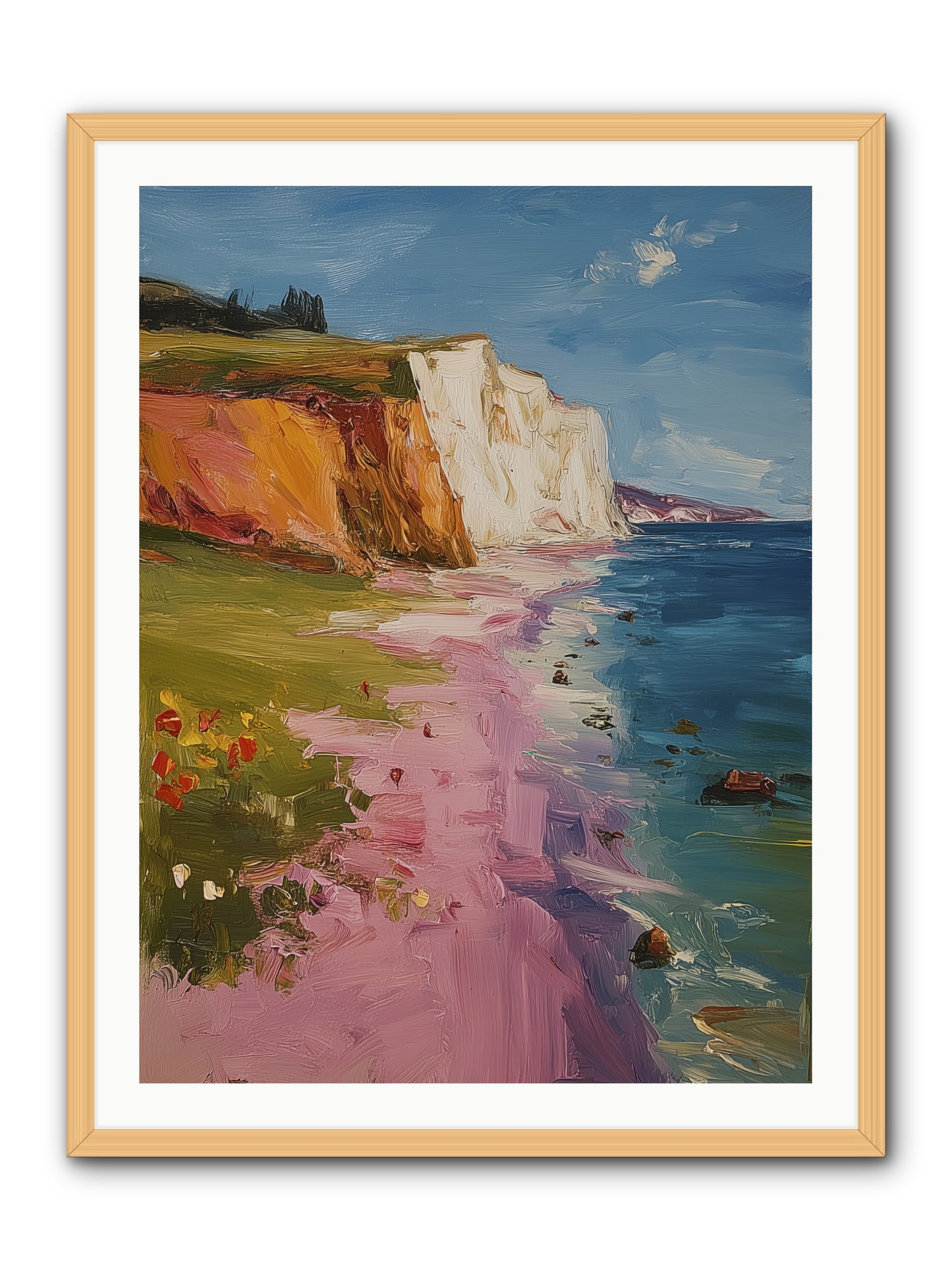 Secret Sanctuary -- Framed Print - Natural 30x40