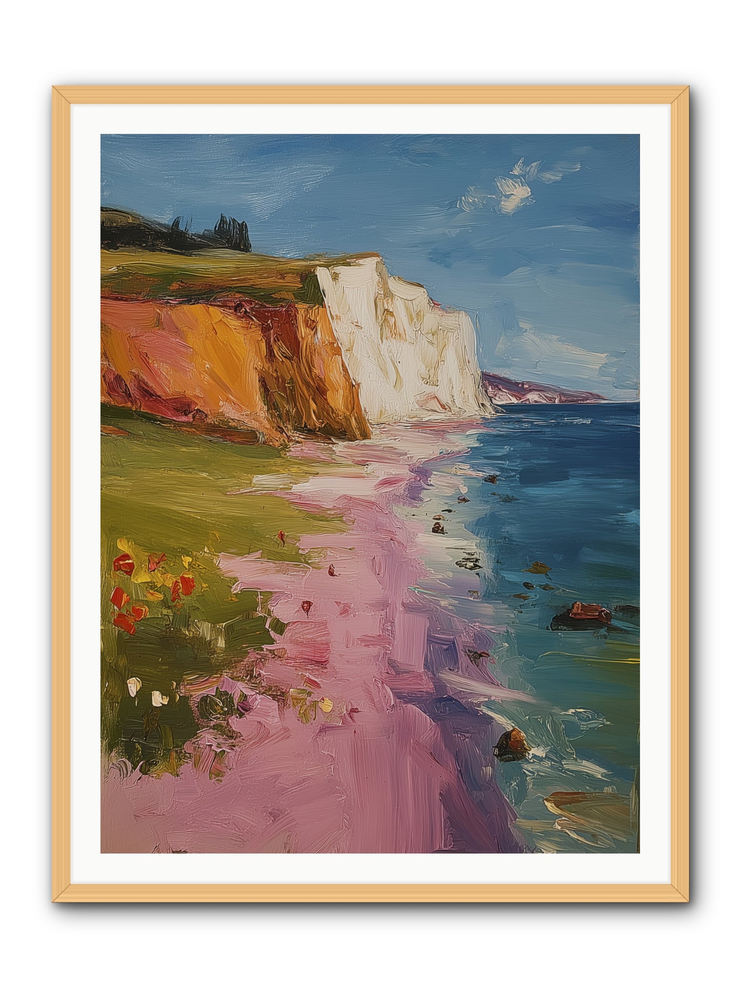 Secret Sanctuary -- Framed Print - Natural 36x48
