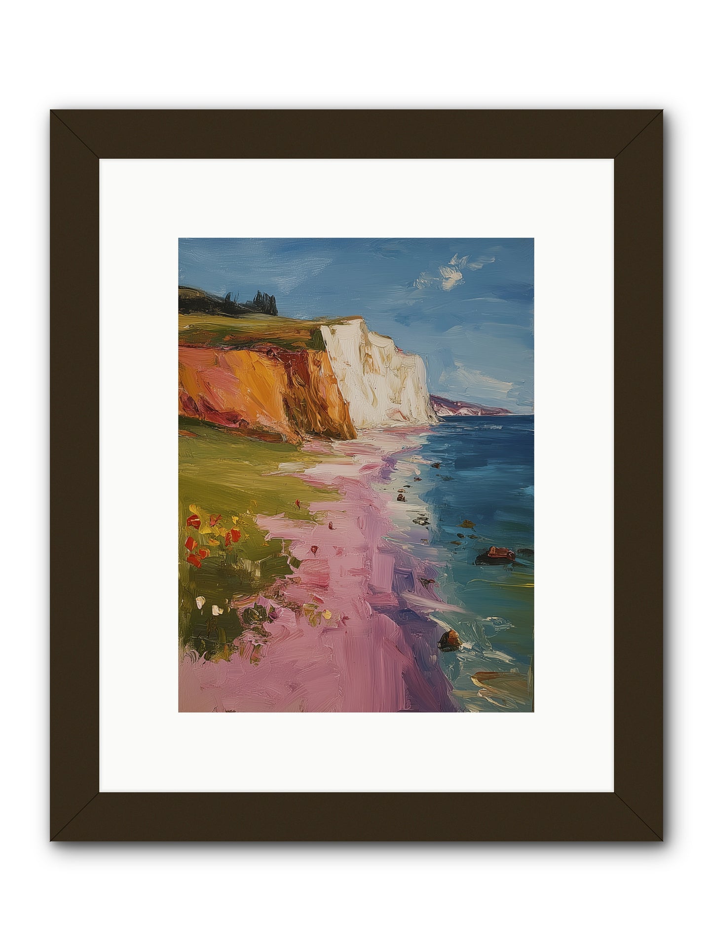 Secret Sanctuary -- Framed Print - Black 9x12