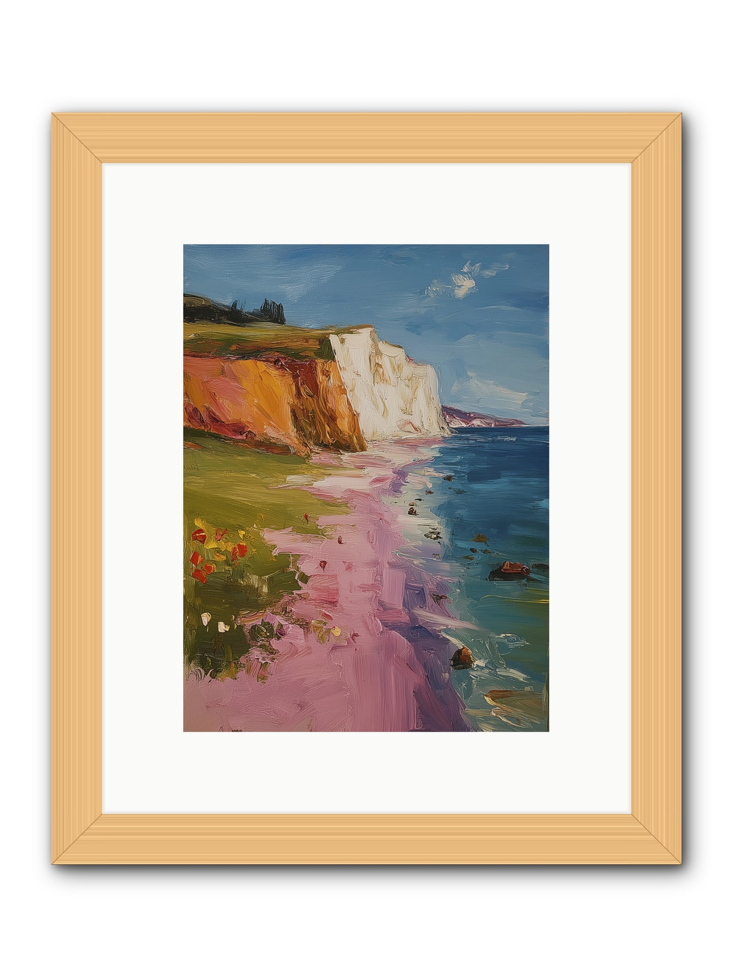 Secret Sanctuary -- Framed Print - Natural 9x12