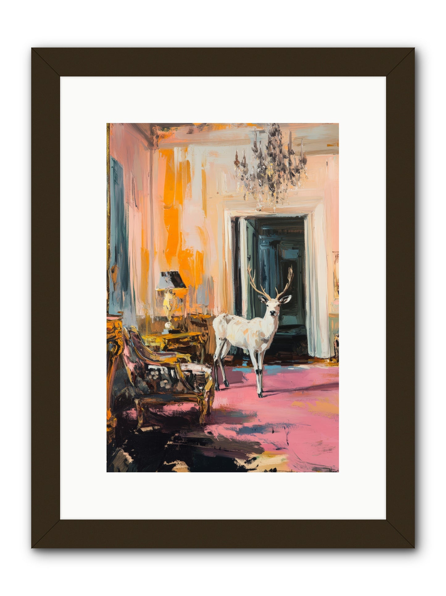 Secrets From The Captain's Quarters -- Framed Print - Black 10x15