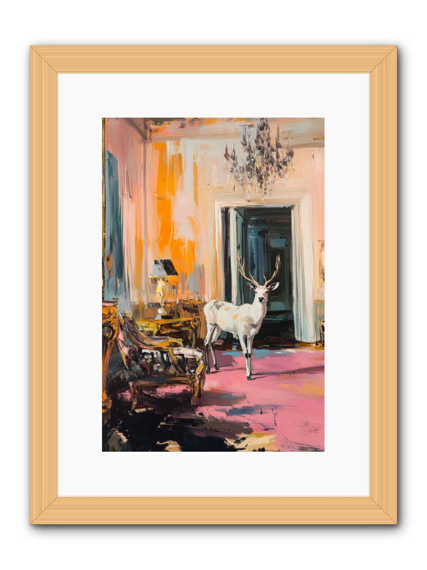 Secrets From The Captain's Quarters -- Framed Print - Natural 10x15