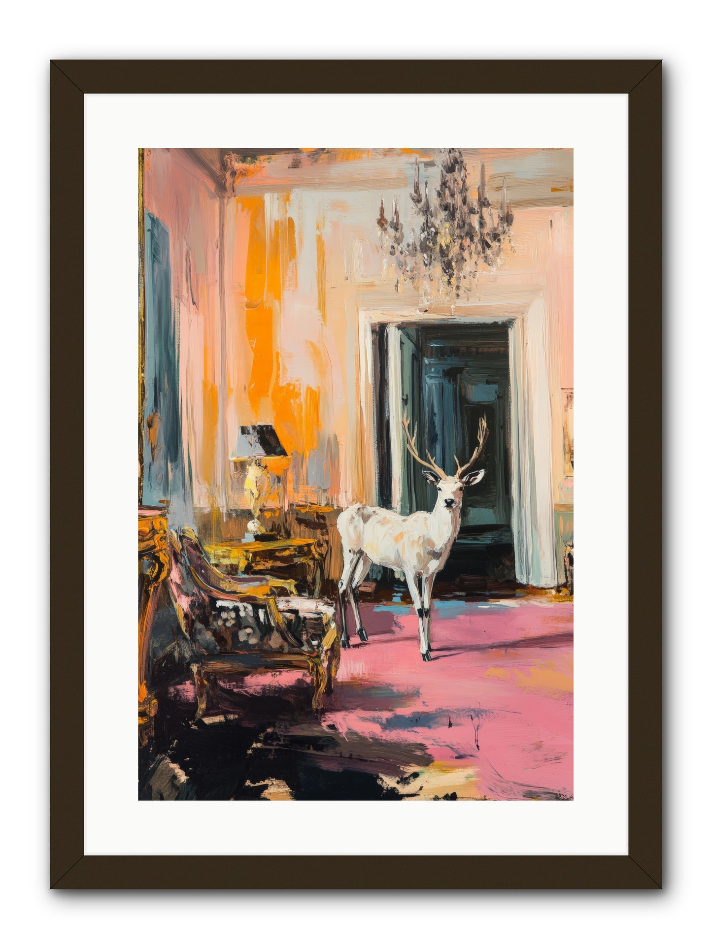 Secrets From The Captain's Quarters -- Framed Print - Black 16x24