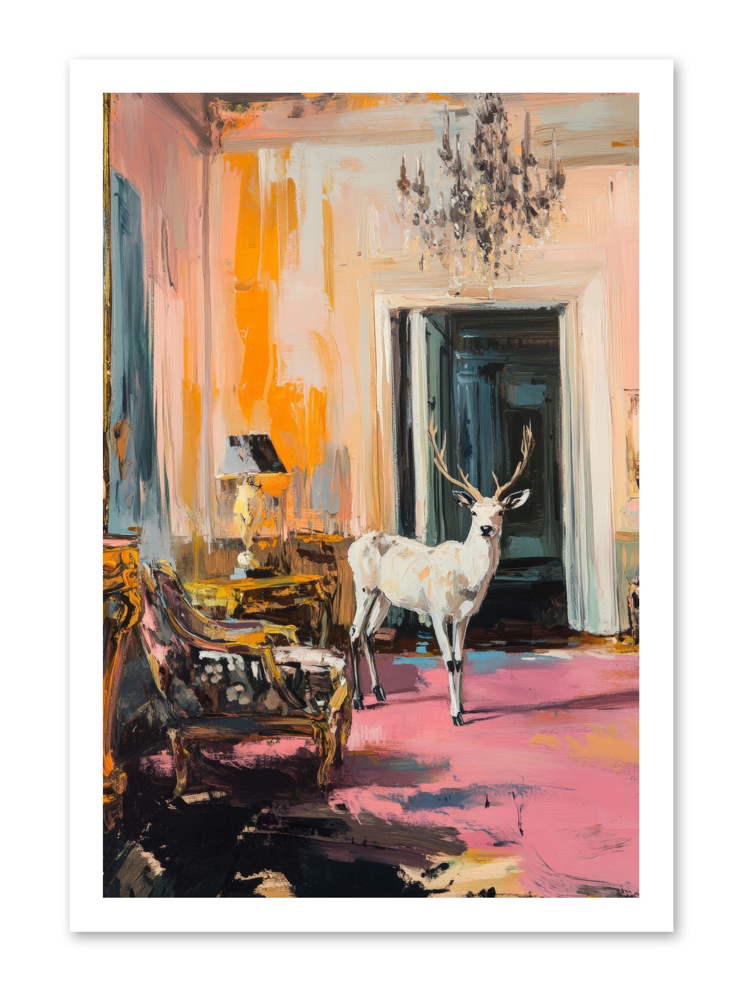 Secrets From The Captain's Quarters -- Loose Canvas Print 16x24