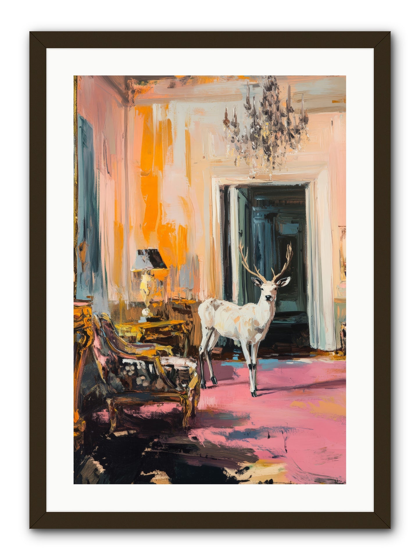 Secrets From The Captain's Quarters -- Framed Print - Black 20x30