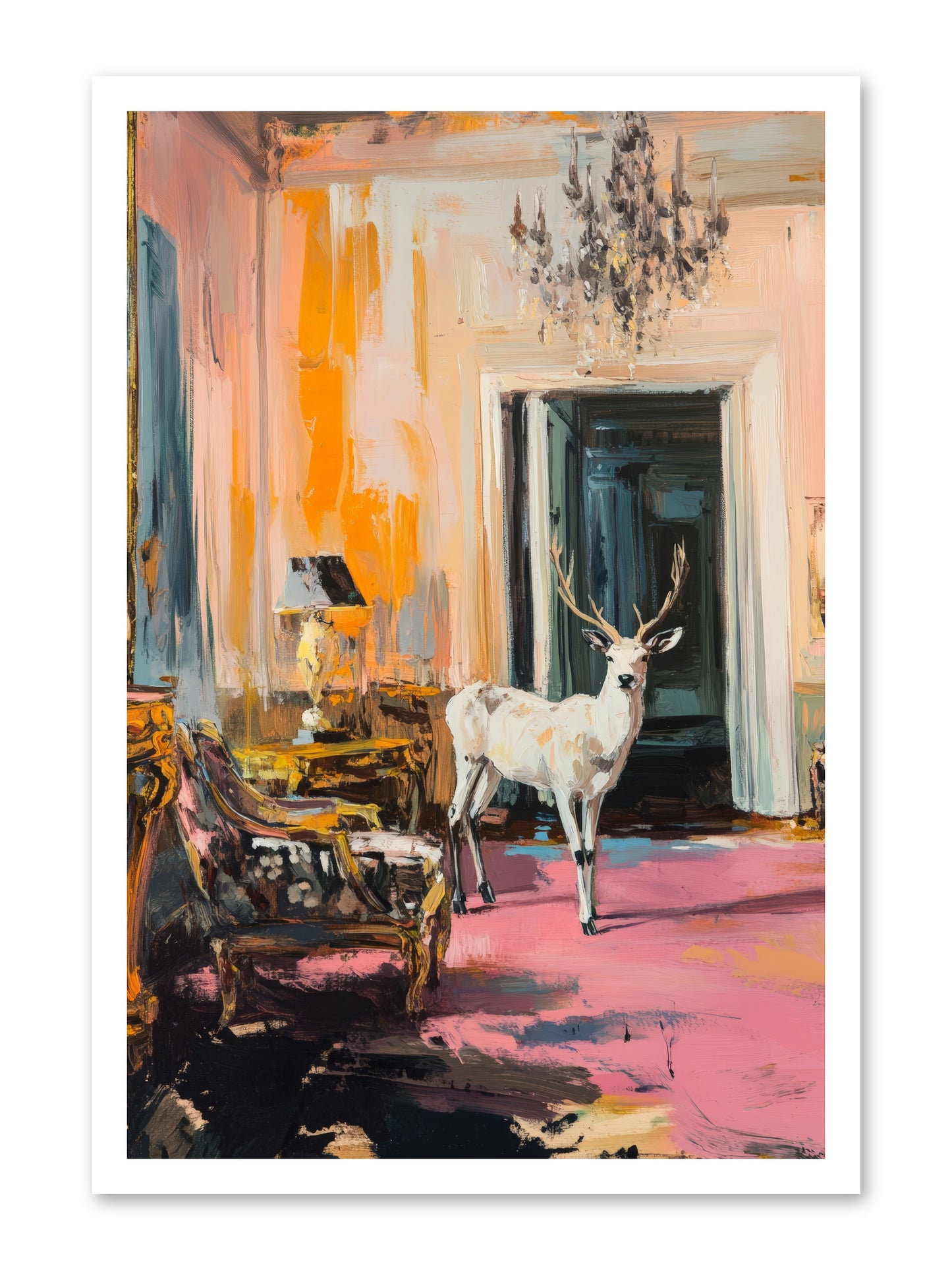 Secrets From The Captain's Quarters -- Paper Print 20x30