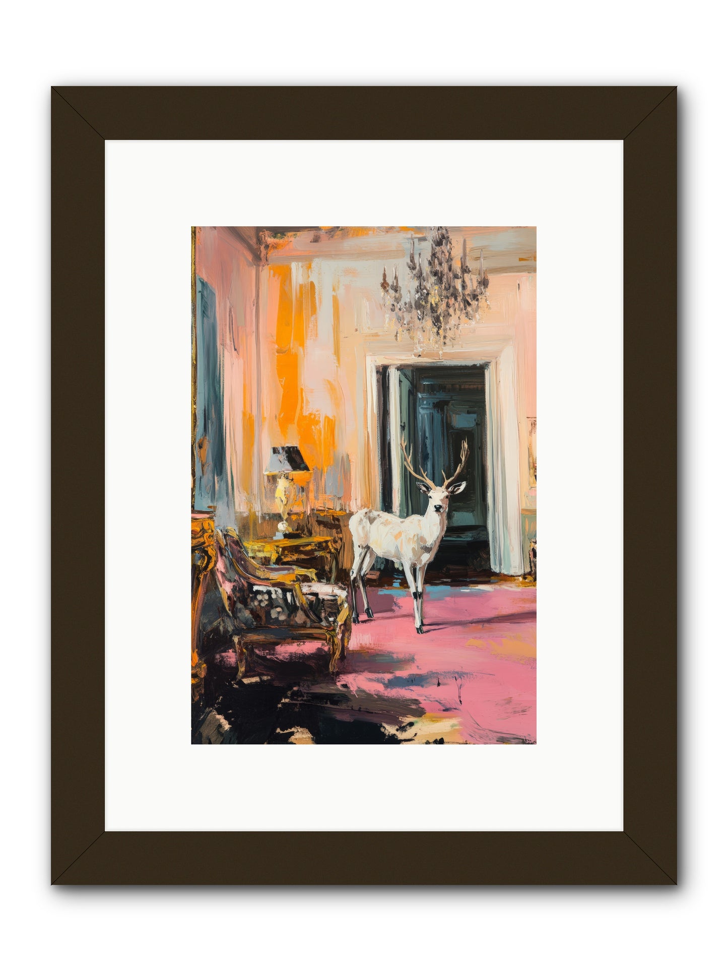Secrets From The Captain's Quarters -- Framed Print - Black 8x12
