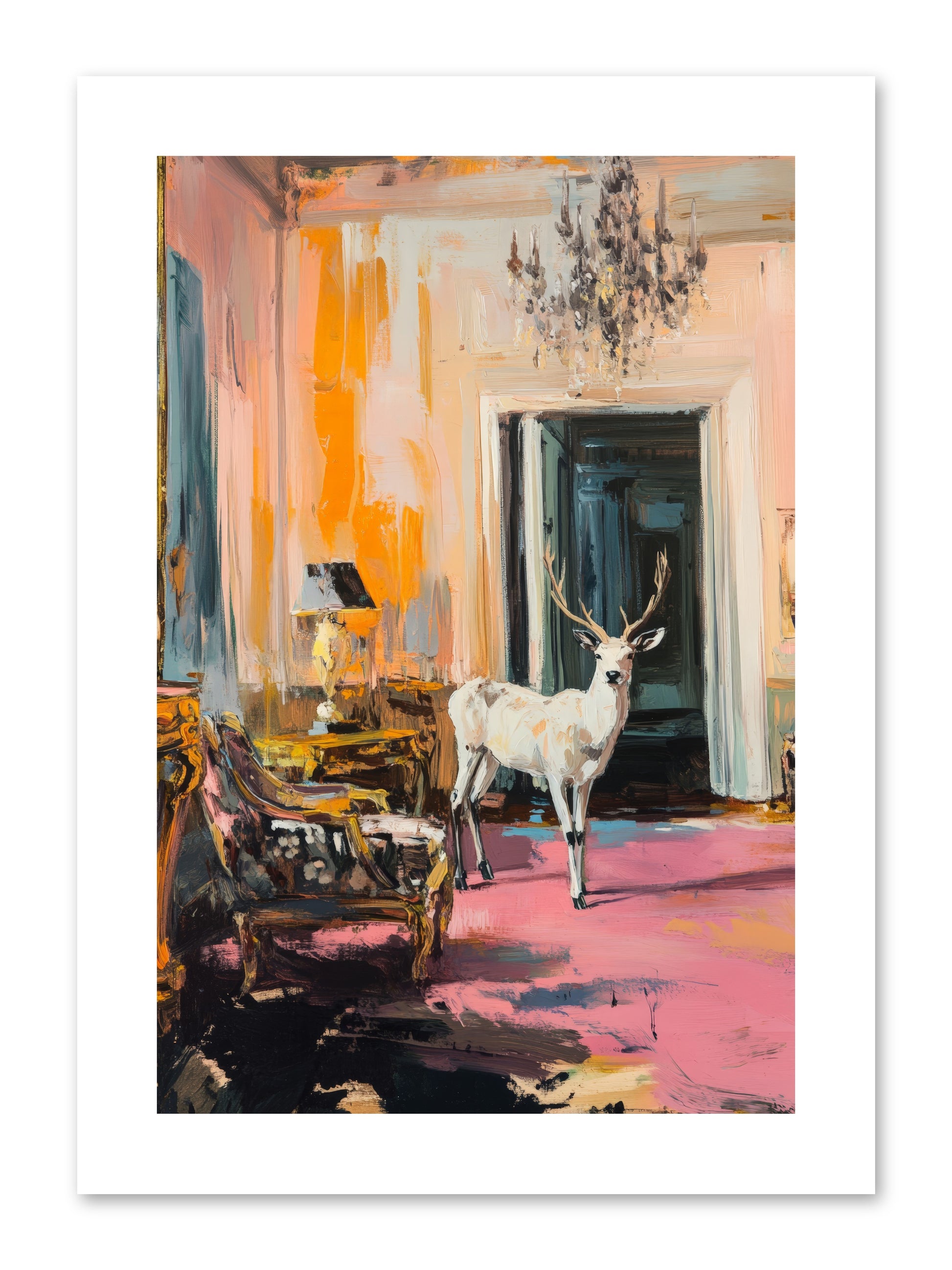 Secrets From The Captain's Quarters -- Paper Print 8x12