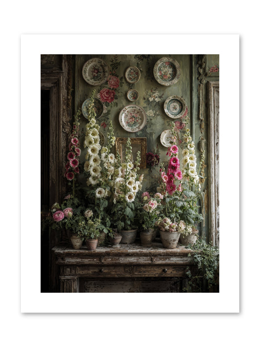 Secrets Of The Summer House -- Paper Print 9x12