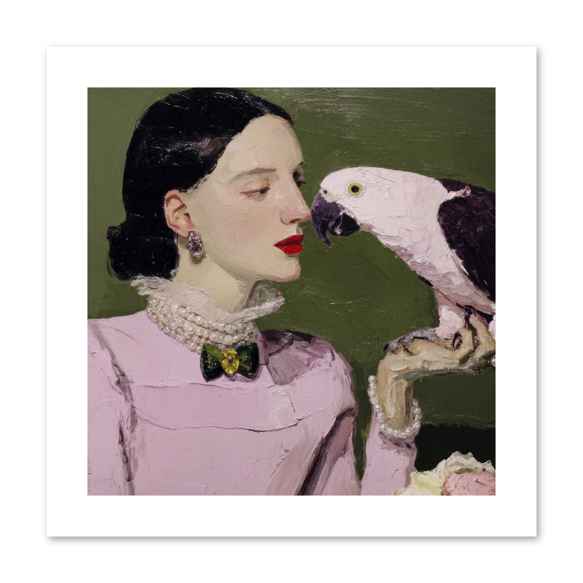 Secrets of the Rose Salon -- Paper Print 10x10