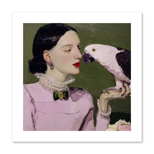 Secrets of the Rose Salon -- Paper Print 10x10