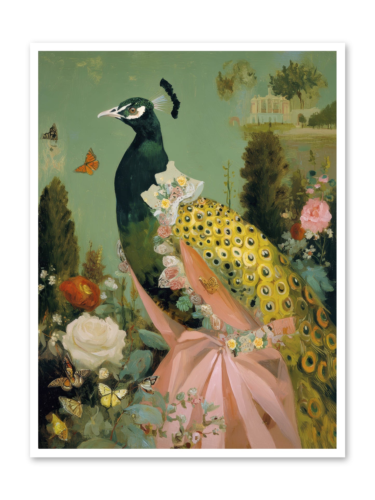 Secrets of the evening bloom -- Paper Print 36x48
