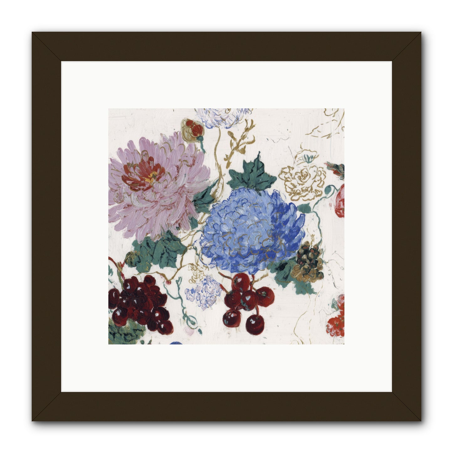 Seedling Soliloquy -- Framed Print - Black 10x10