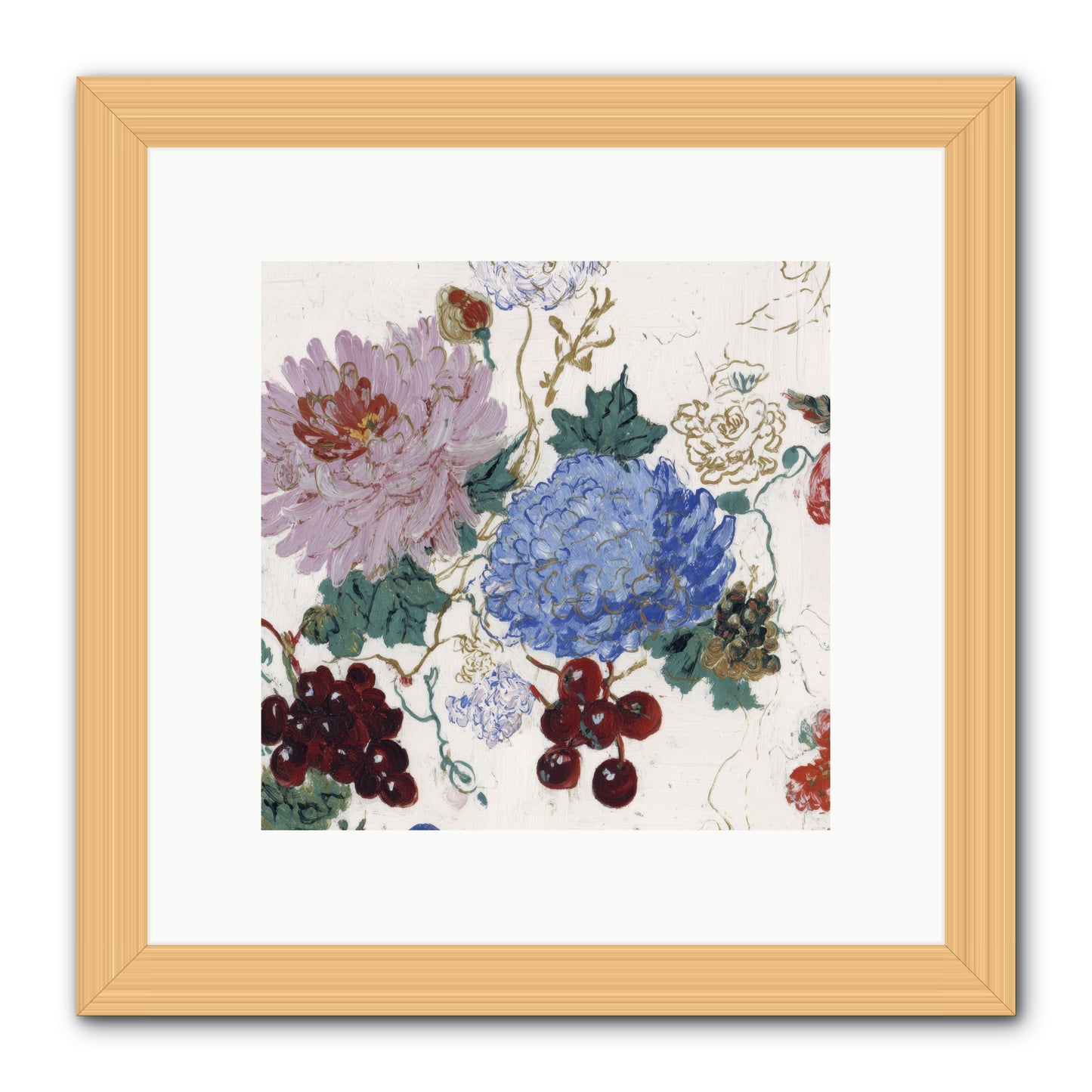 Seedling Soliloquy -- Framed Print - Natural 10x10
