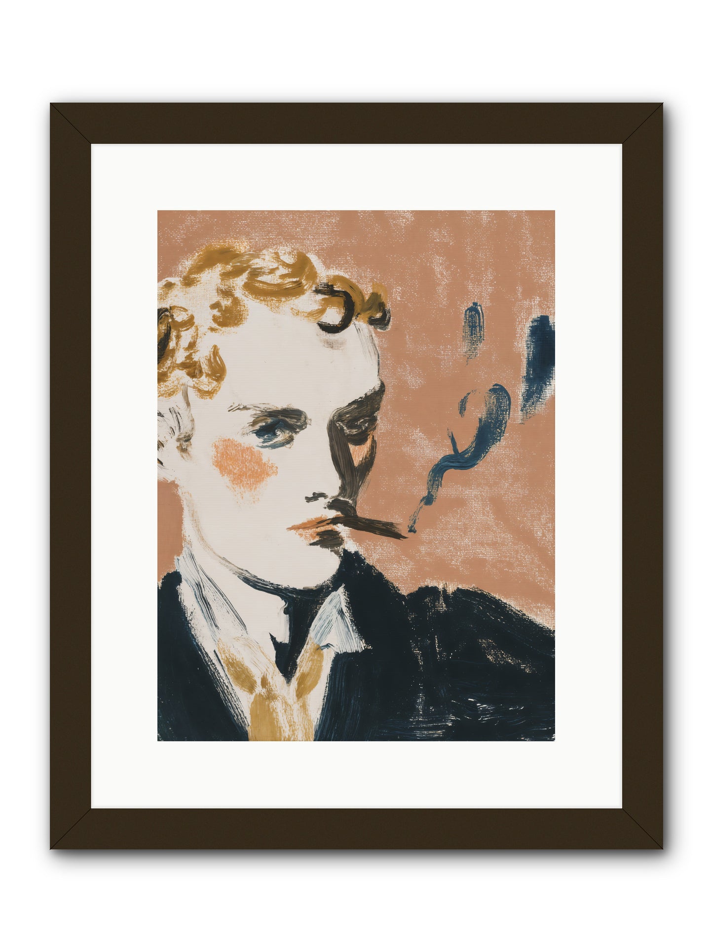 Seeing Is Believing -- Framed Print - Black 12x16