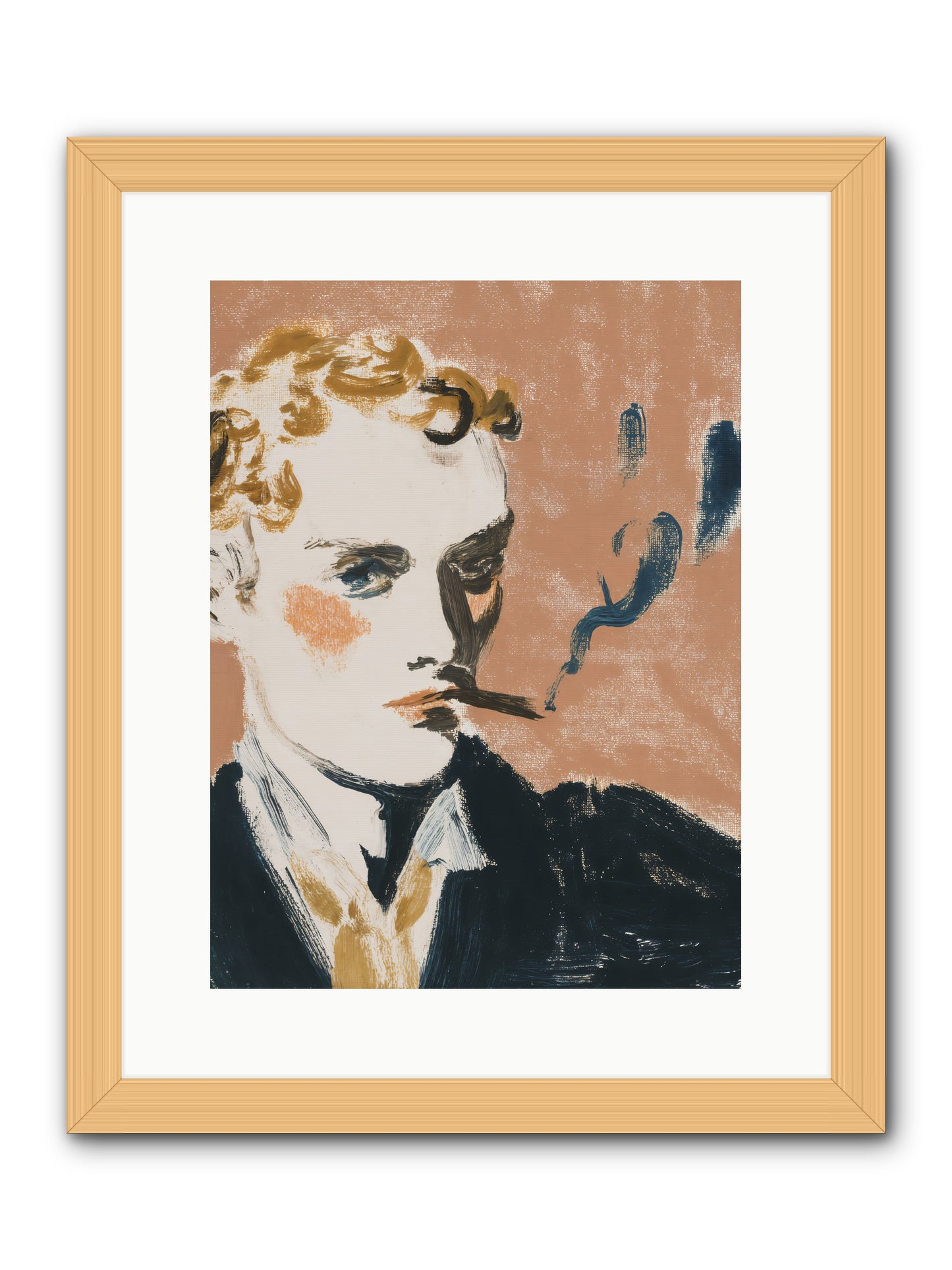 Seeing Is Believing -- Framed Print - Natural 12x16