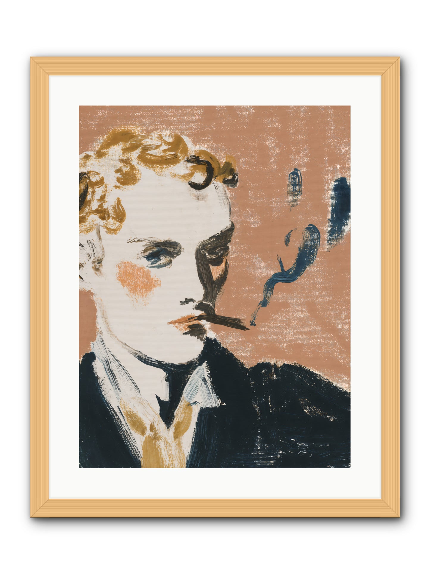 Seeing Is Believing -- Framed Print - Natural 18x24