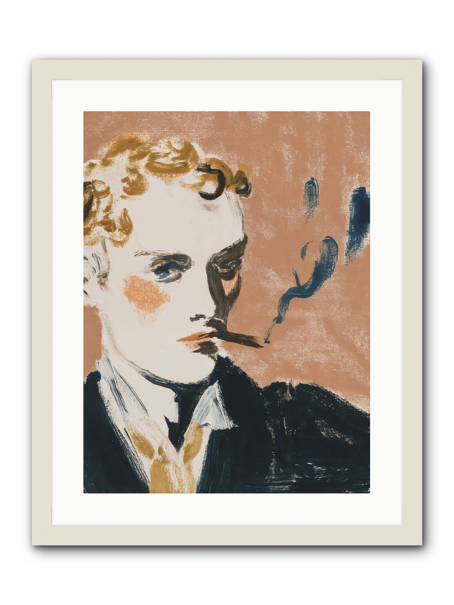 Seeing Is Believing -- Framed Print - White 18x24