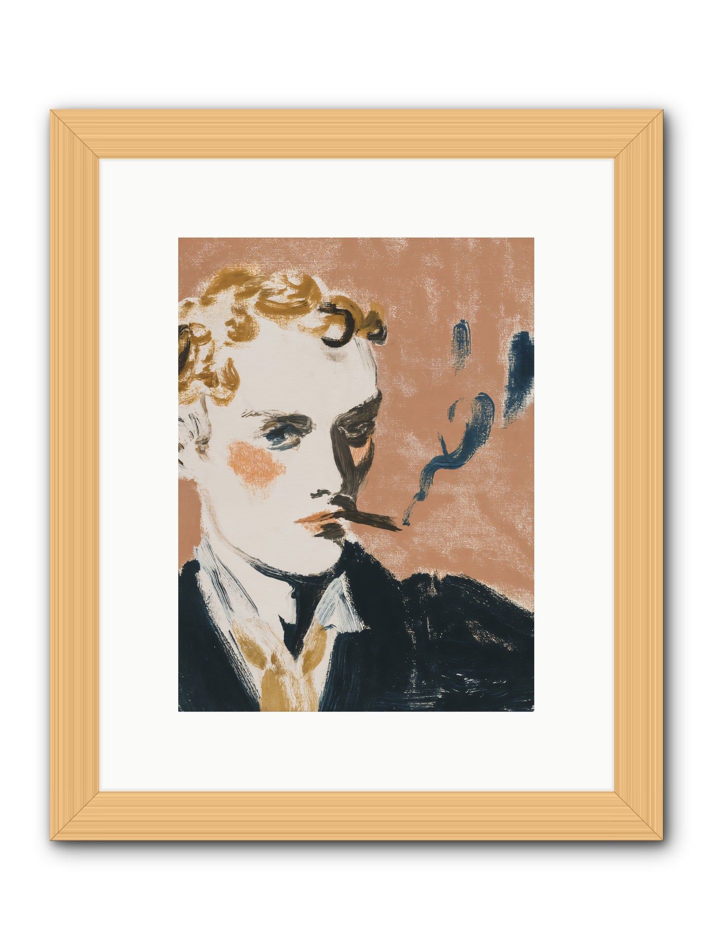 Seeing Is Believing -- Framed Print - Natural 9x12