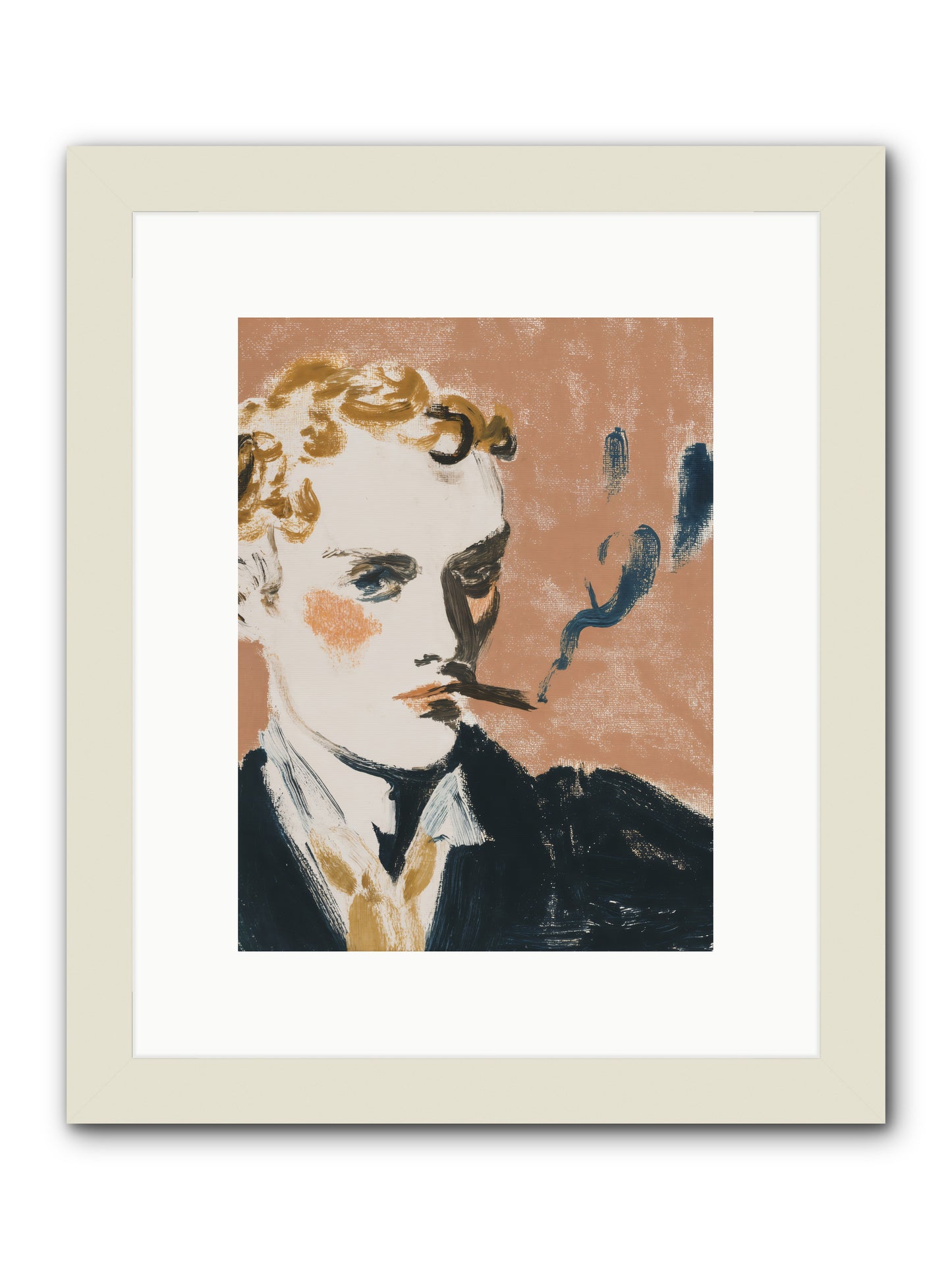 Seeing Is Believing -- Framed Print - White 9x12