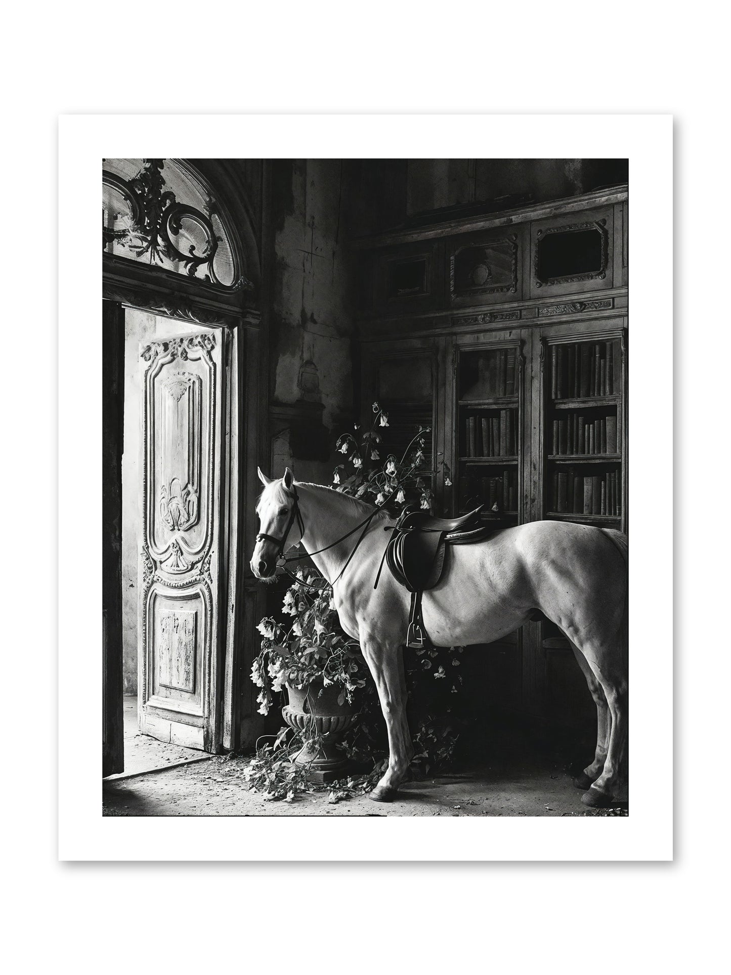 Seldomly Silent -- Paper Print 12x15